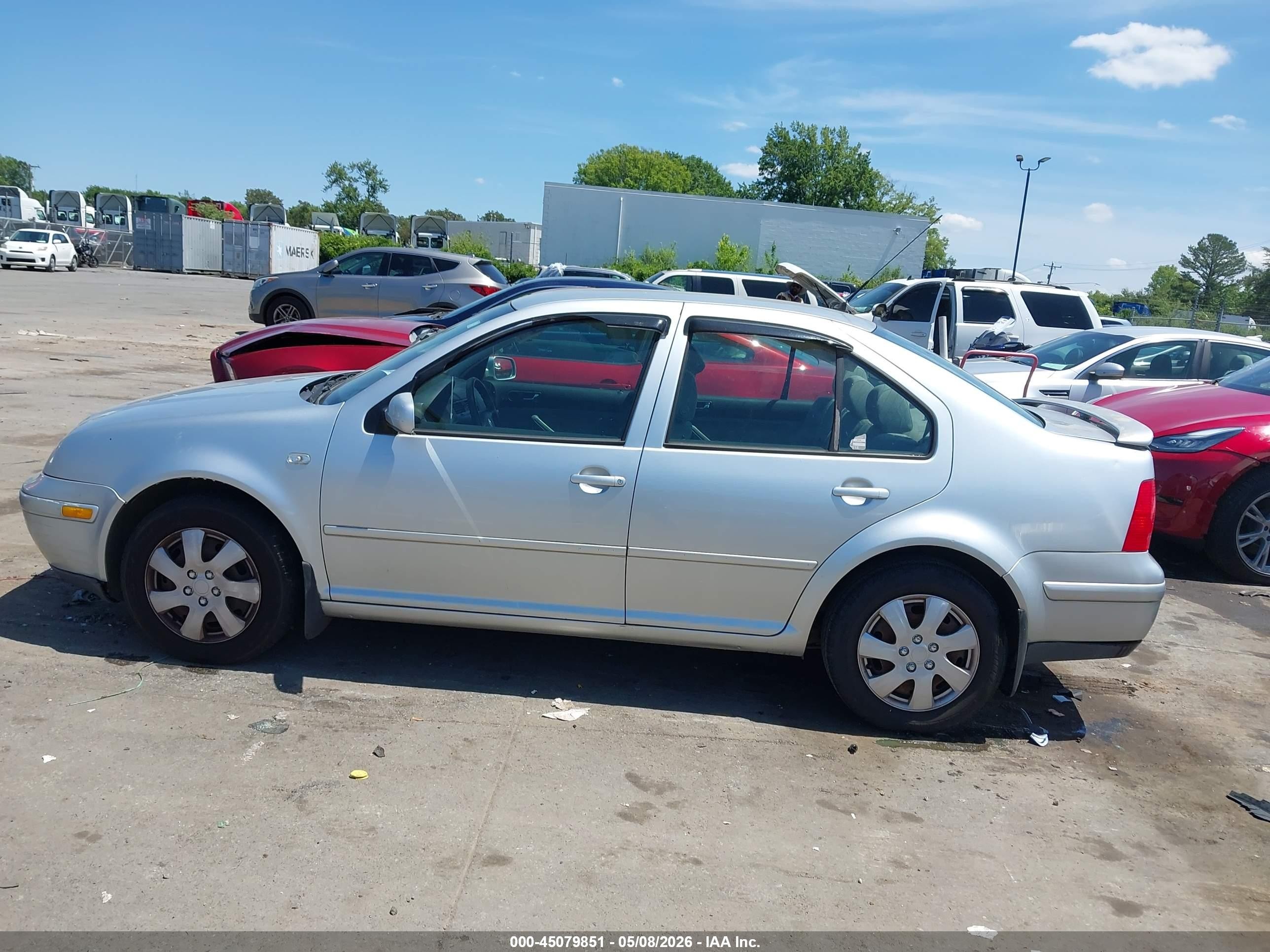 2003 Volkswagen Jetta Gl Silver vin: 3VWRK69M53M127786