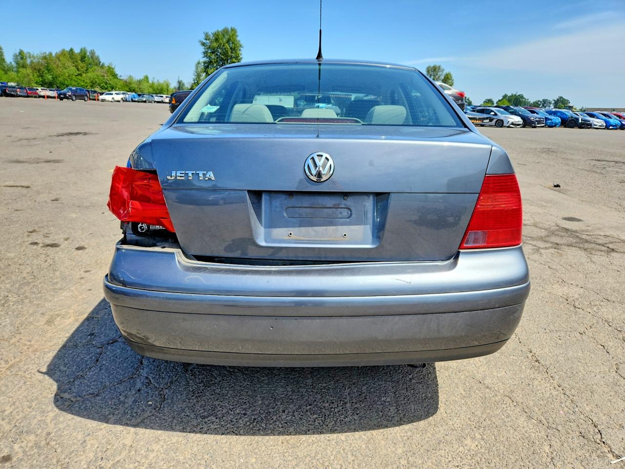 2003 Volkswagen Jetta Gl Gray vin: 3VWRK69M53M198079