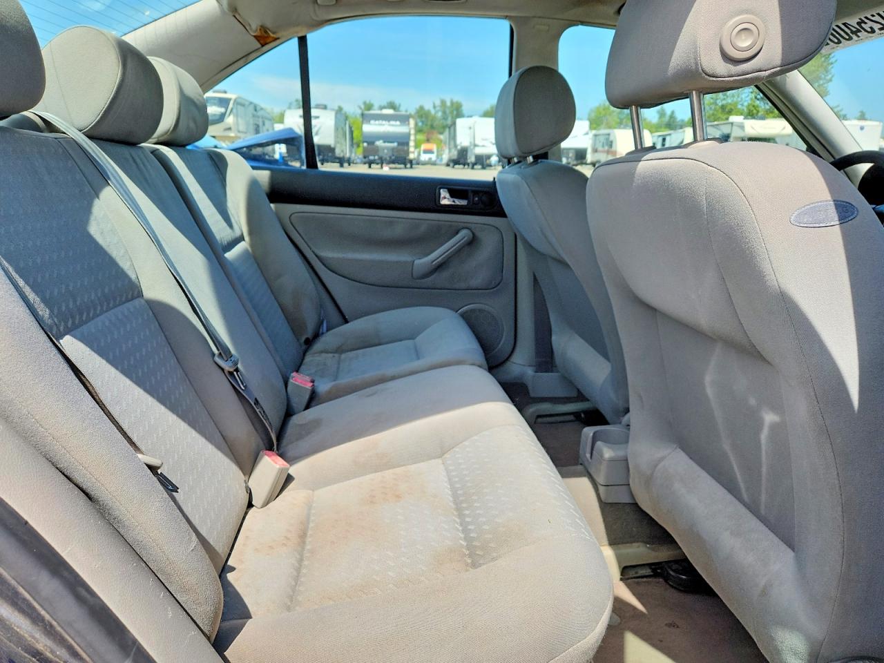 2003 Volkswagen Jetta Gl Gray vin: 3VWRK69M53M198079