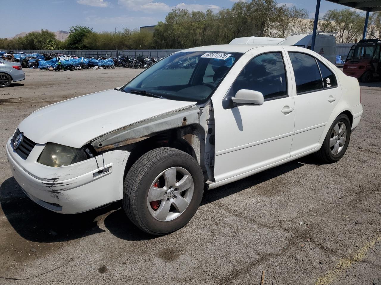 2002 Volkswagen Jetta Gl White vin: 3VWRK69M62M039635