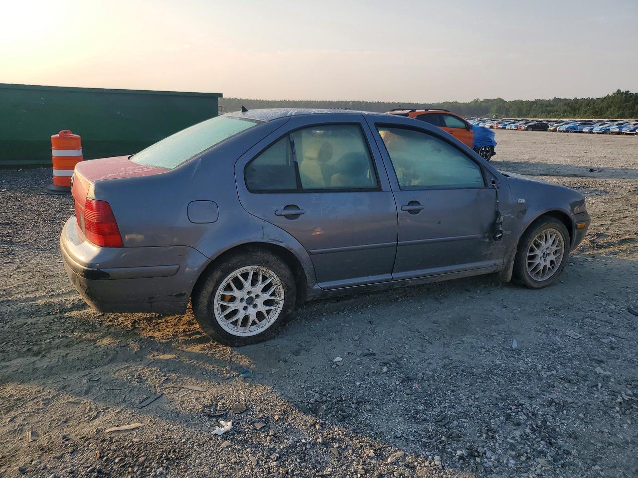2003 Volkswagen Jetta Gl Gray vin: 3VWRK69M83M091544
