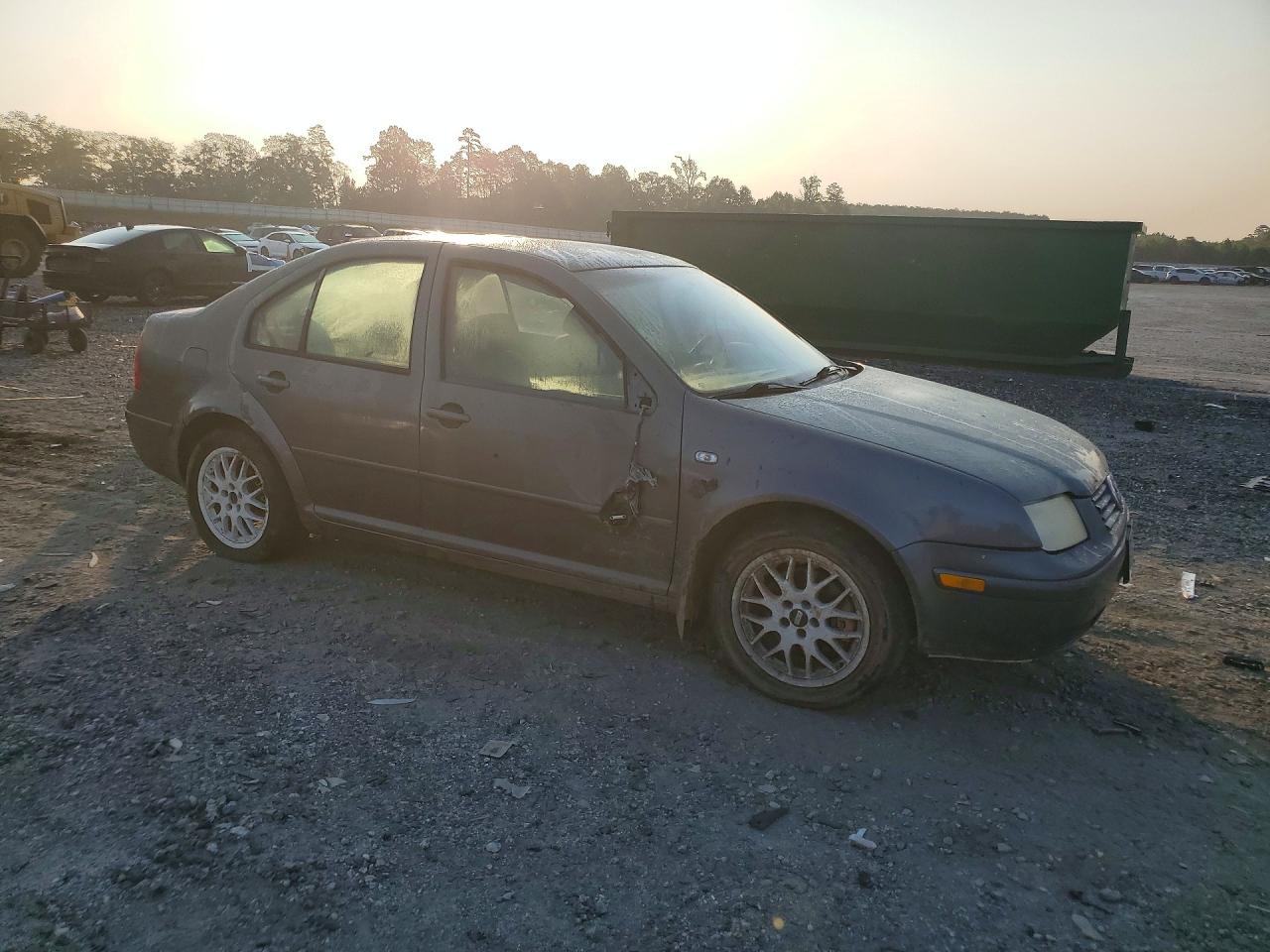 2003 Volkswagen Jetta Gl Gray vin: 3VWRK69M83M091544