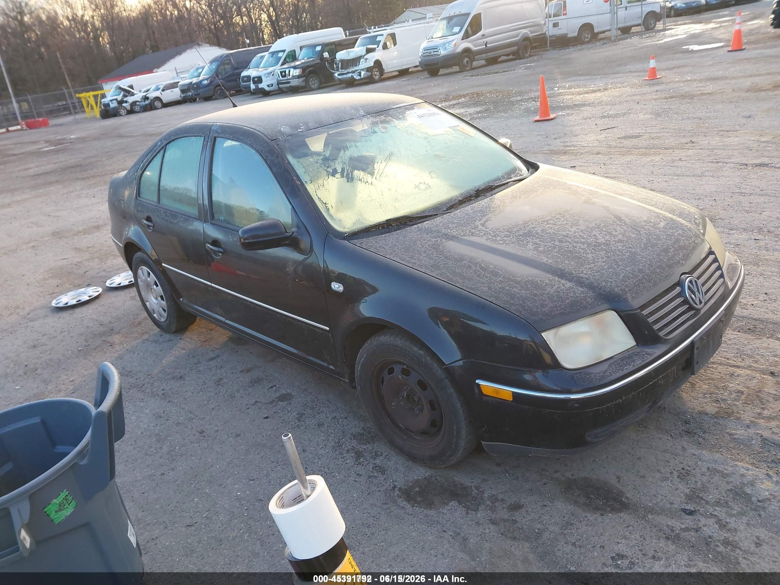 2005 Volkswagen Jetta Gl Черный vin: 3VWRK69M85M017236