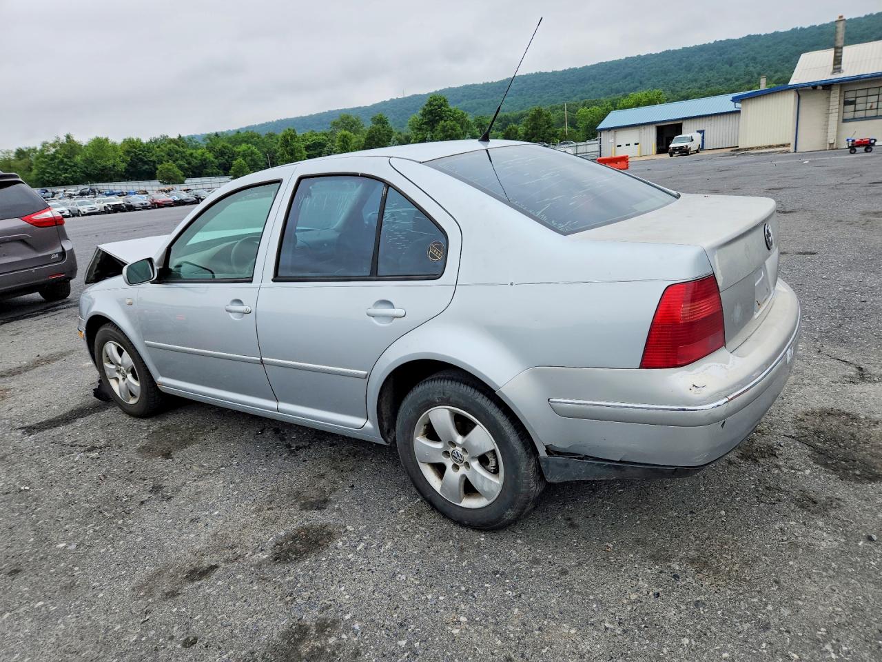 2004 Volkswagen Jetta Gl Silver vin: 3VWRK69MX4M138607