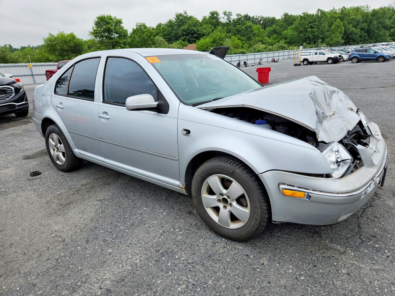 2004 Volkswagen Jetta Gl Silver vin: 3VWRK69MX4M138607