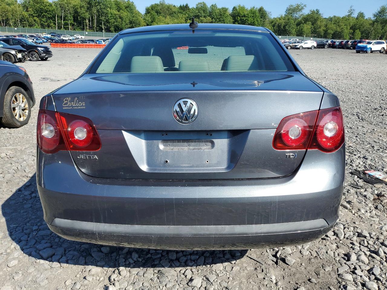 2009 Volkswagen Jetta Tdi Серебряный vin: 3VWRL71K19M151122
