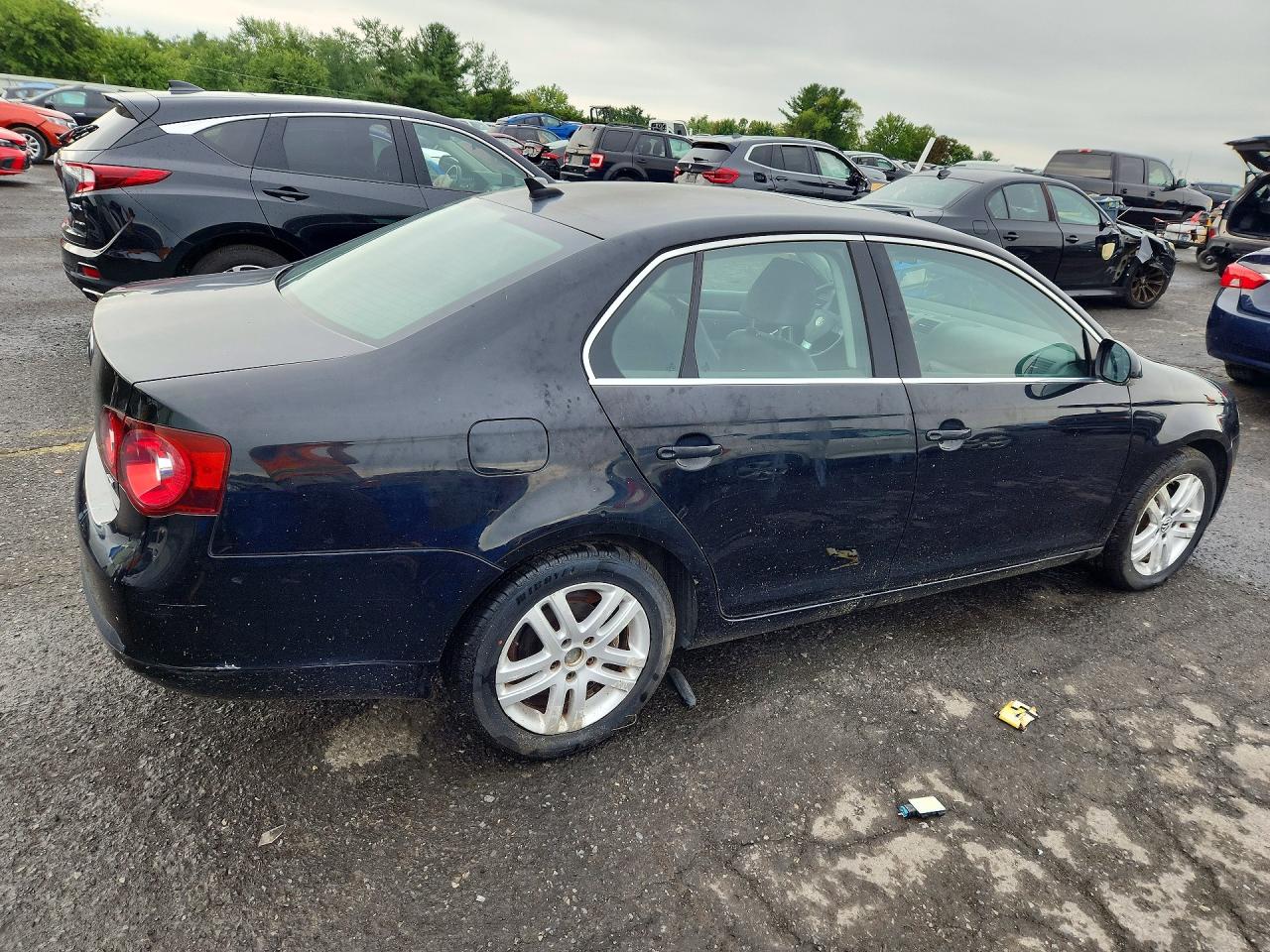 2009 Volkswagen Jetta Tdi Черный vin: 3VWRL71K19M176361