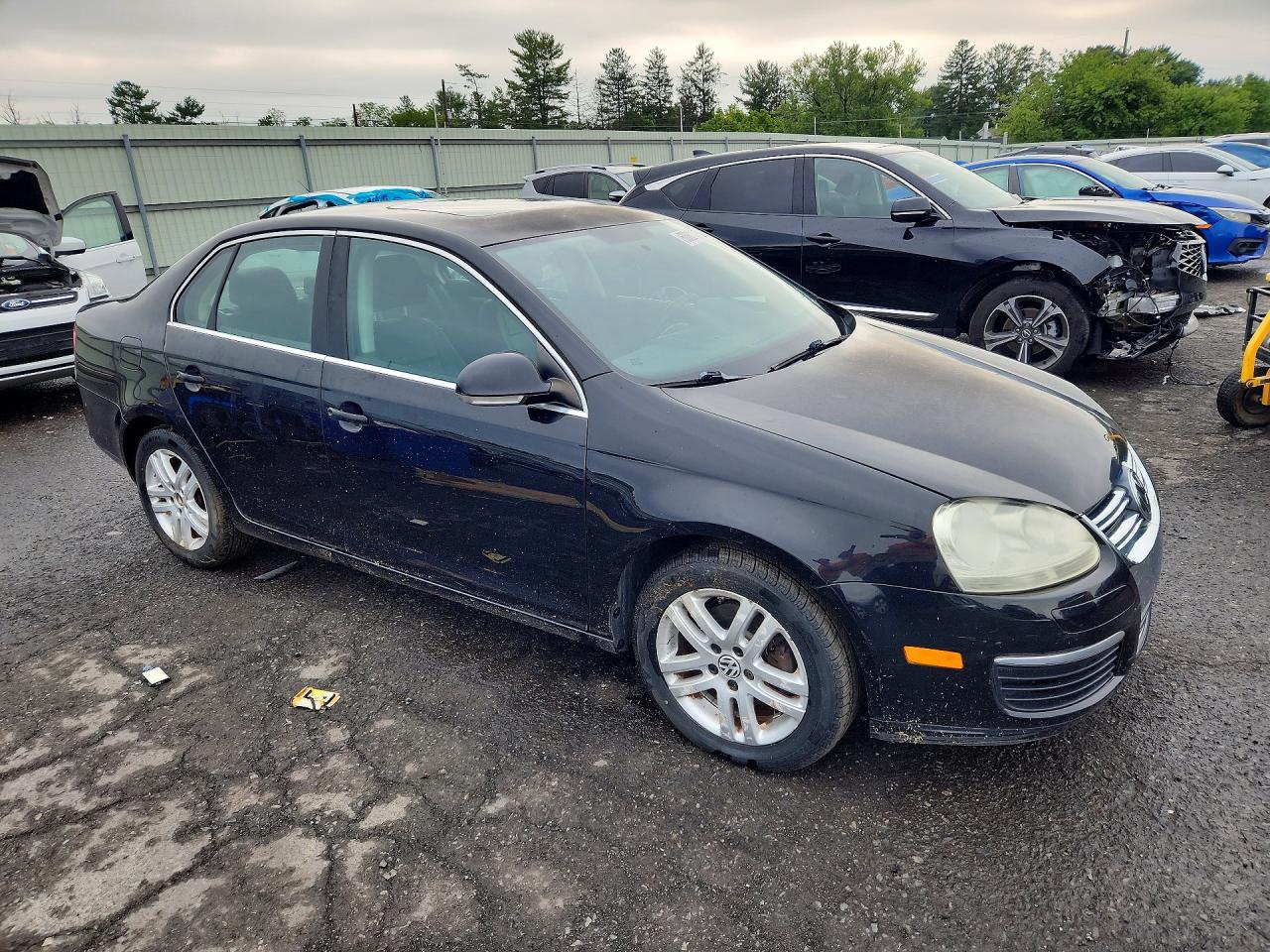 2009 Volkswagen Jetta Tdi Черный vin: 3VWRL71K19M176361