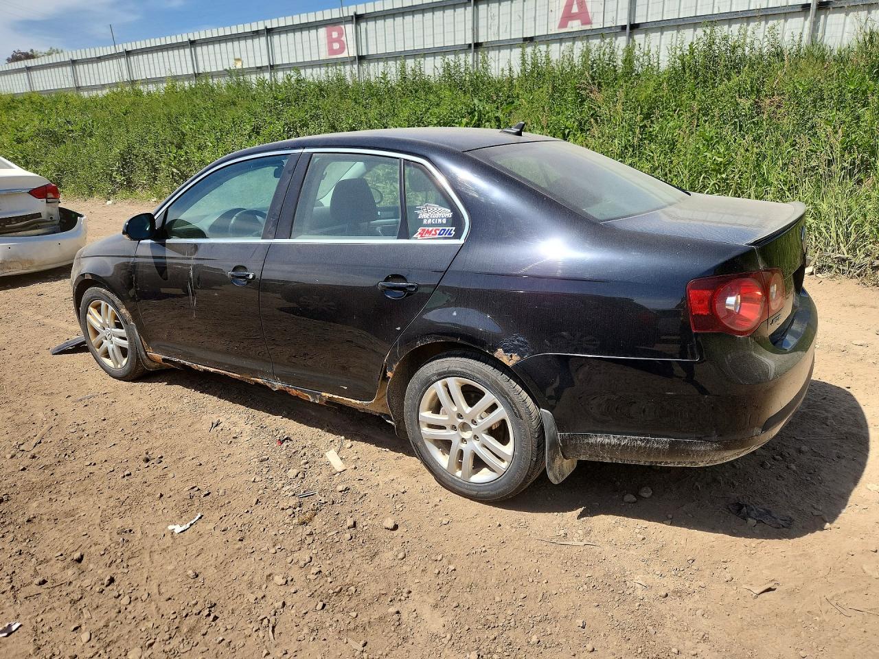 2009 Volkswagen Jetta Tdi Black vin: 3VWRL71K59M056238