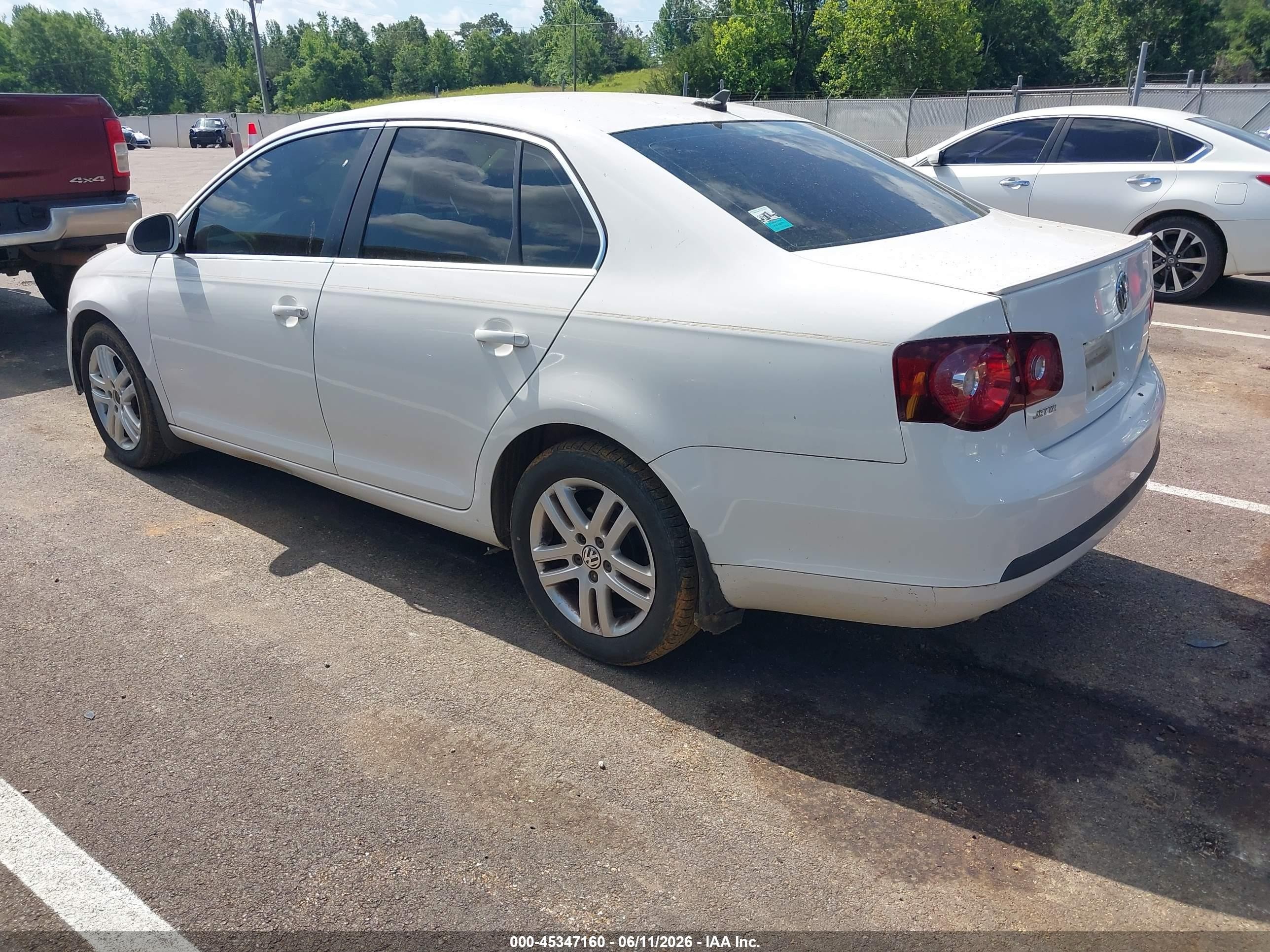 2009 Volkswagen Jetta Tdi Белый vin: 3VWRL71K69M062789
