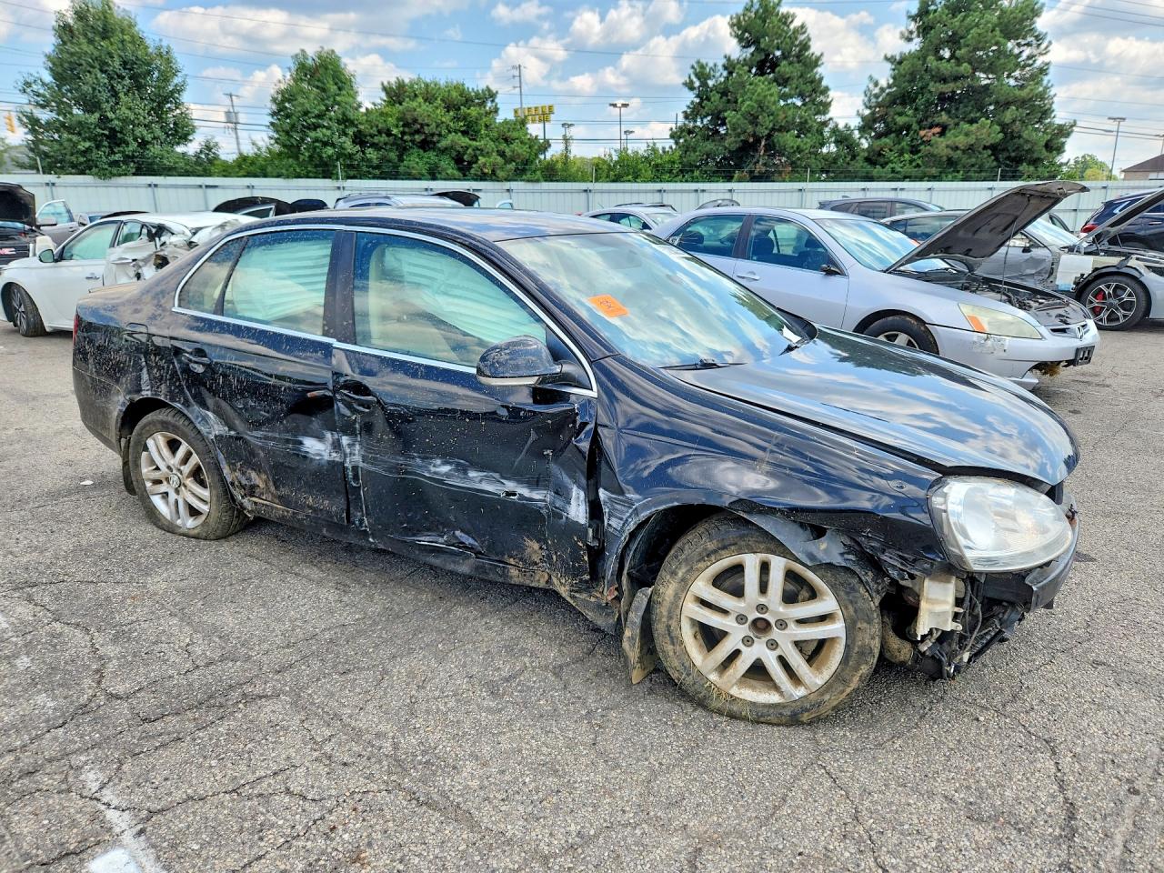 2009 Volkswagen Jetta Tdi Black vin: 3VWRL71K79M073039