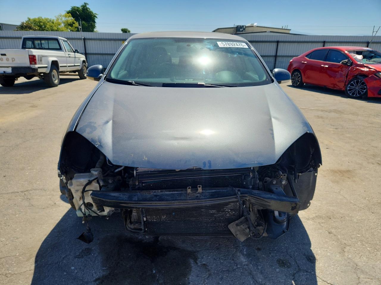 2009 Volkswagen Jetta Tdi Gray vin: 3VWRL71K79M139301
