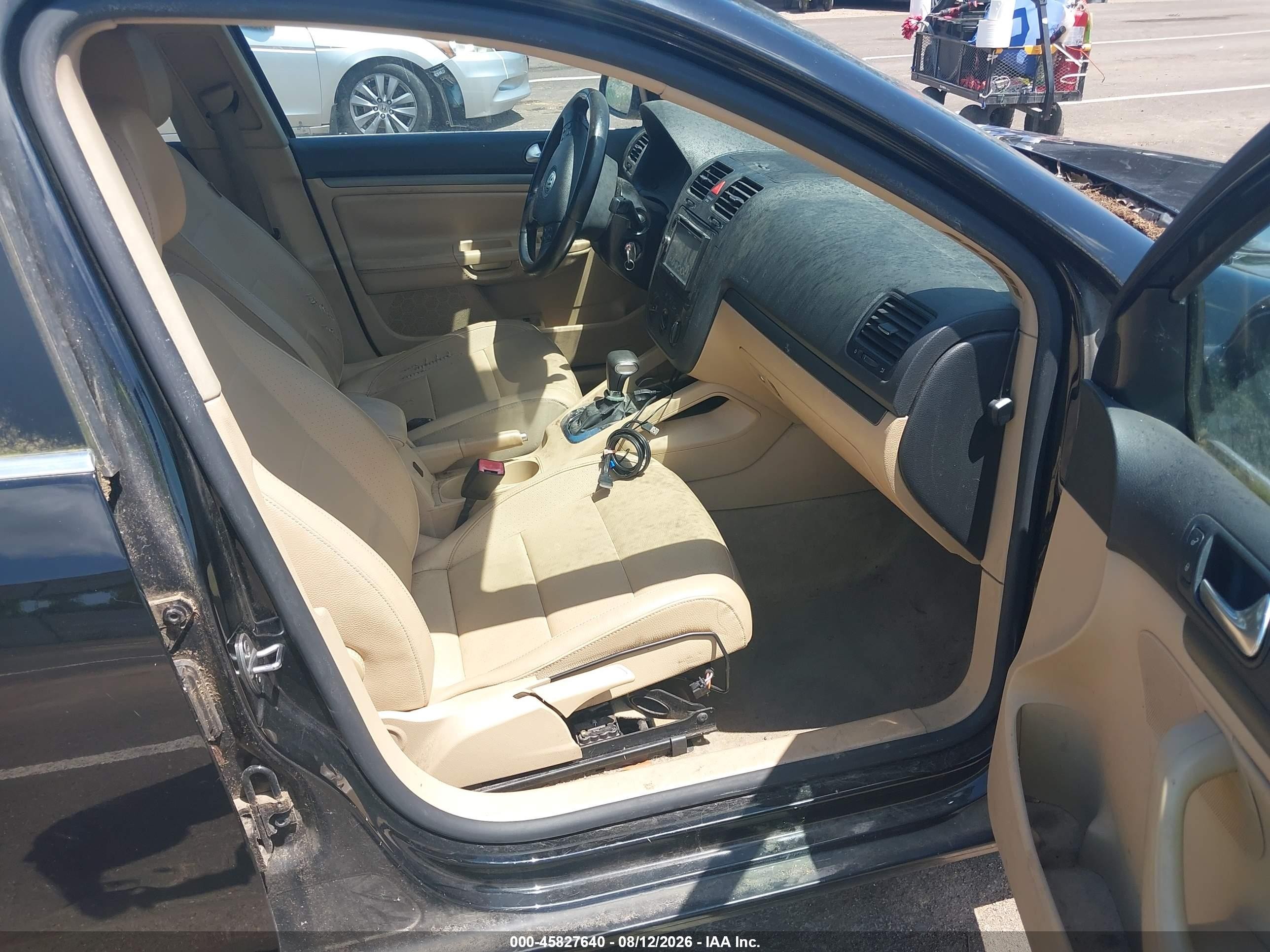2009 Volkswagen Jetta Tdi Black vin: 3VWRL71KX9M070751