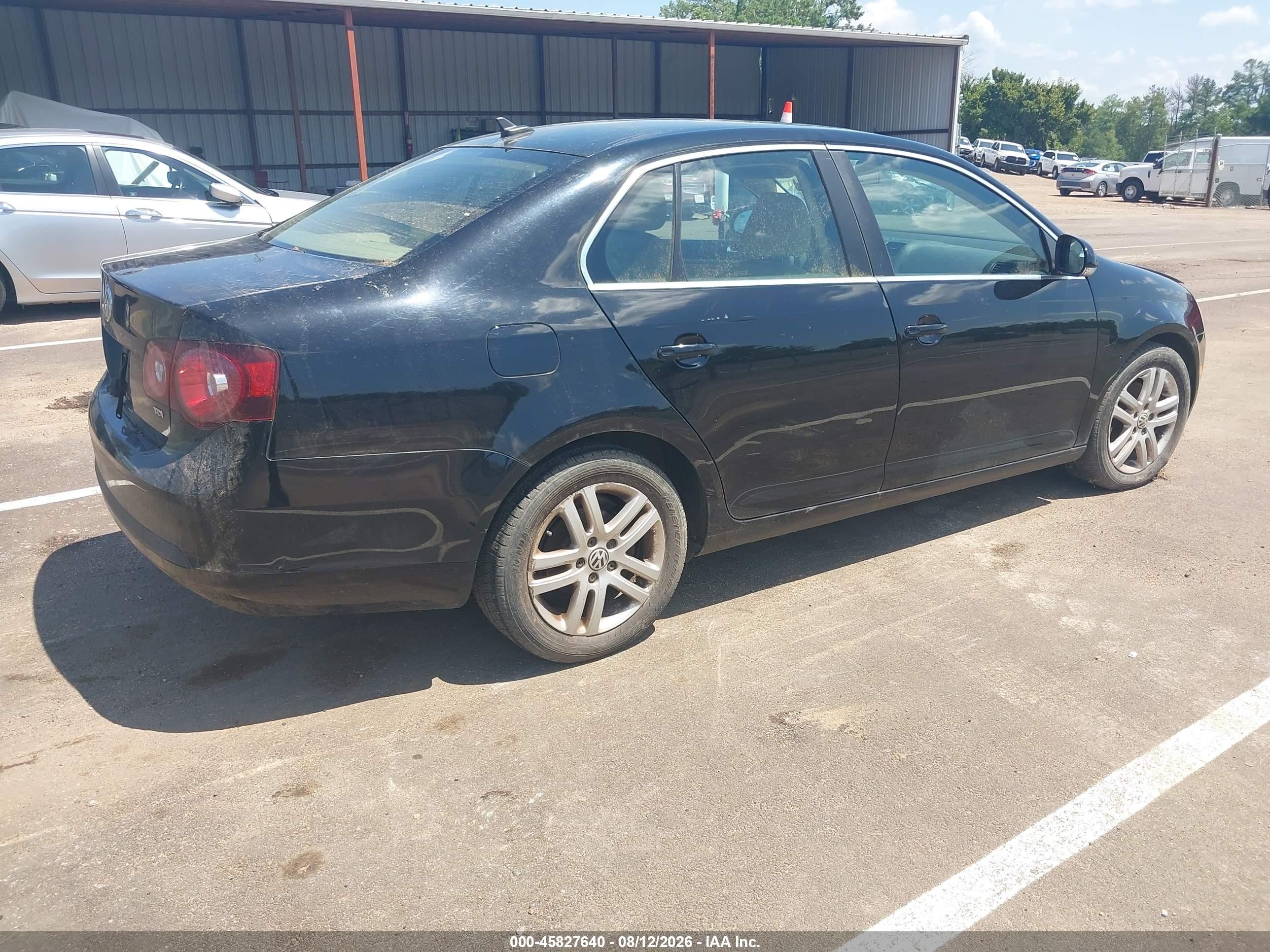 2009 Volkswagen Jetta Tdi Black vin: 3VWRL71KX9M070751