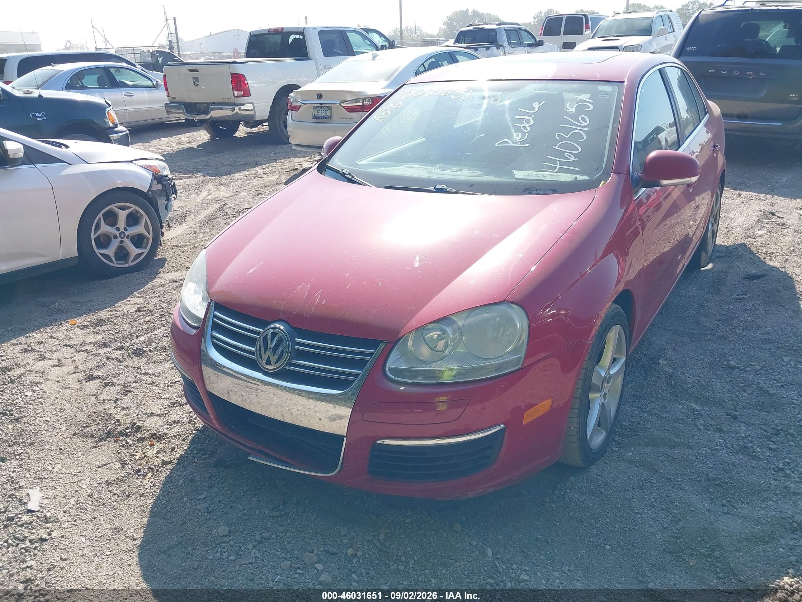 2010 Volkswagen Jetta Tdi Red vin: 3VWRL7AJ1AM181538