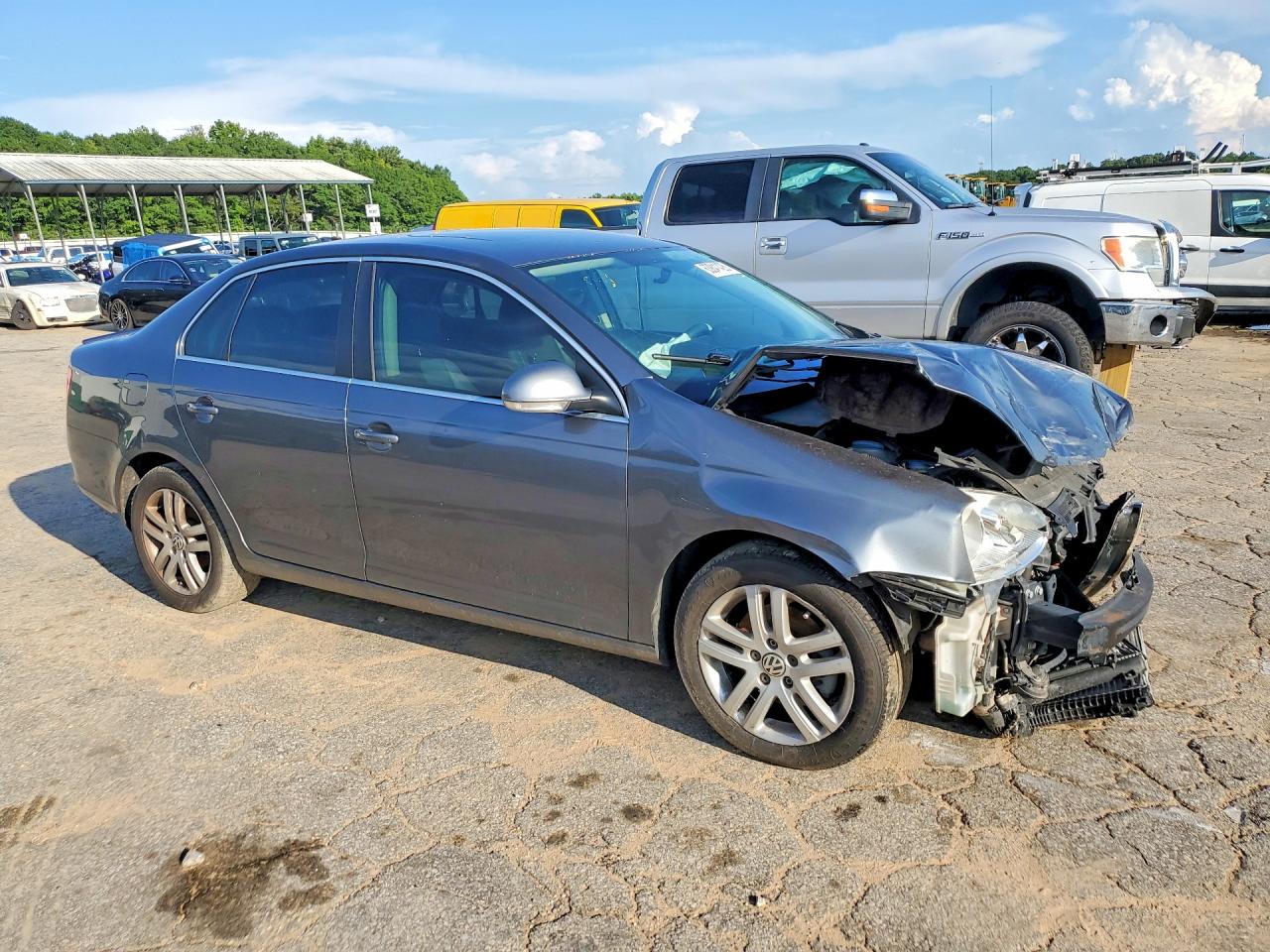 2010 Volkswagen Jetta Tdi Gray vin: 3VWRL7AJ6AM020229