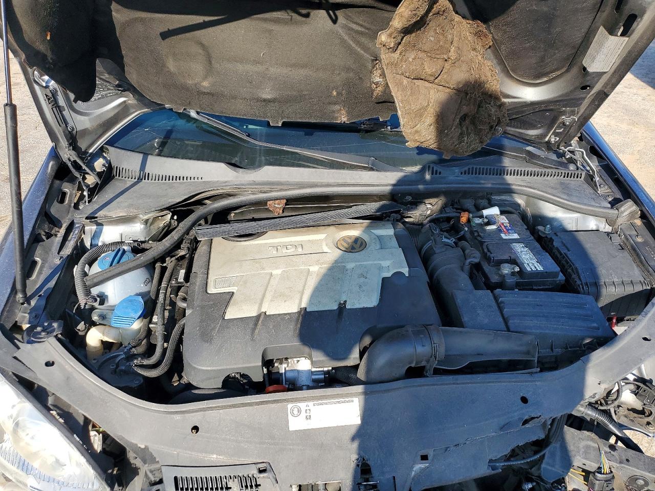 2010 Volkswagen Jetta Tdi Gray vin: 3VWRL7AJ6AM020229
