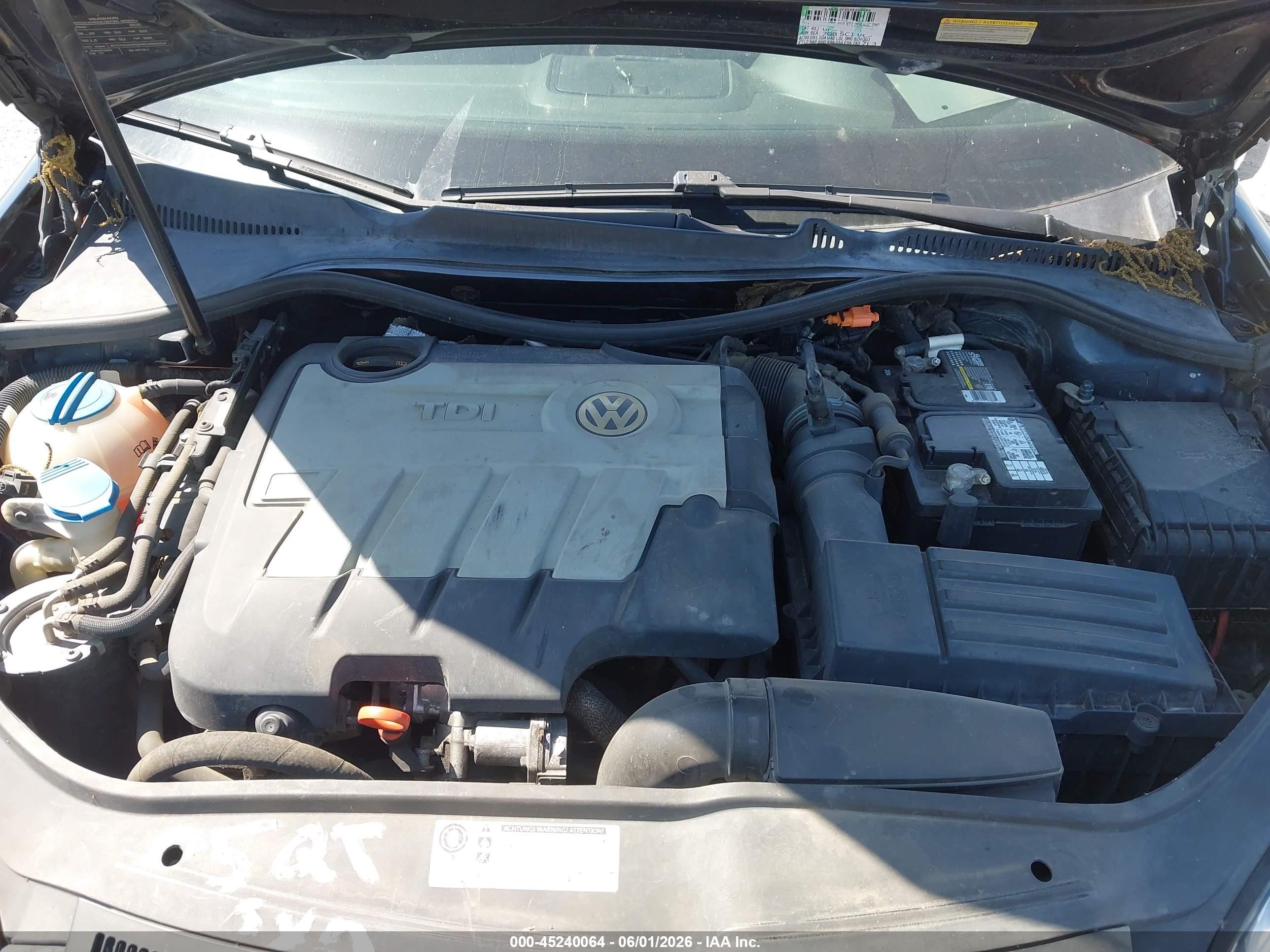 2010 Volkswagen Jetta Tdi Gray vin: 3VWRL7AJ6AM128558