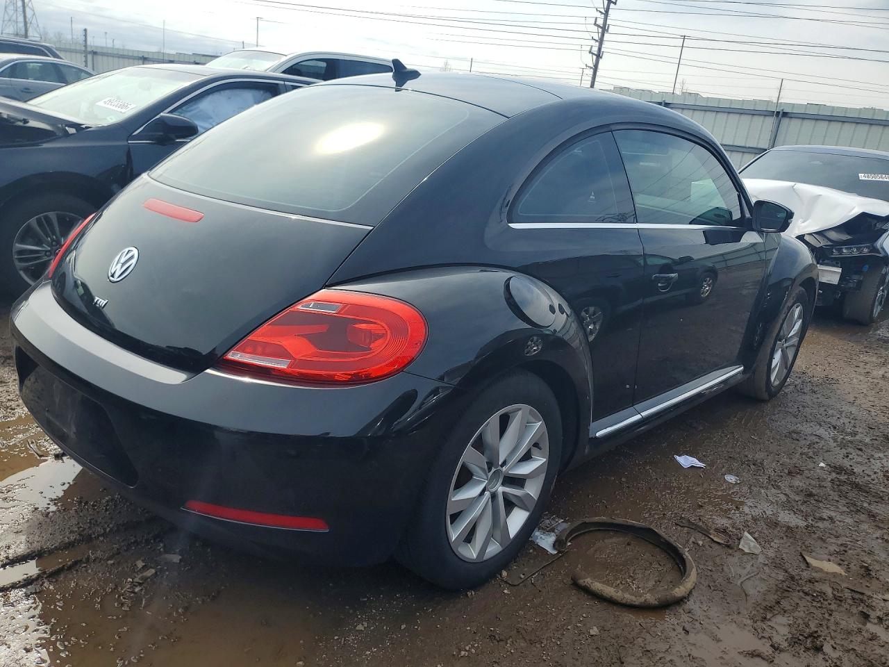 2013 Volkswagen Beetle Black vin: 3VWRL7AT1DM607914