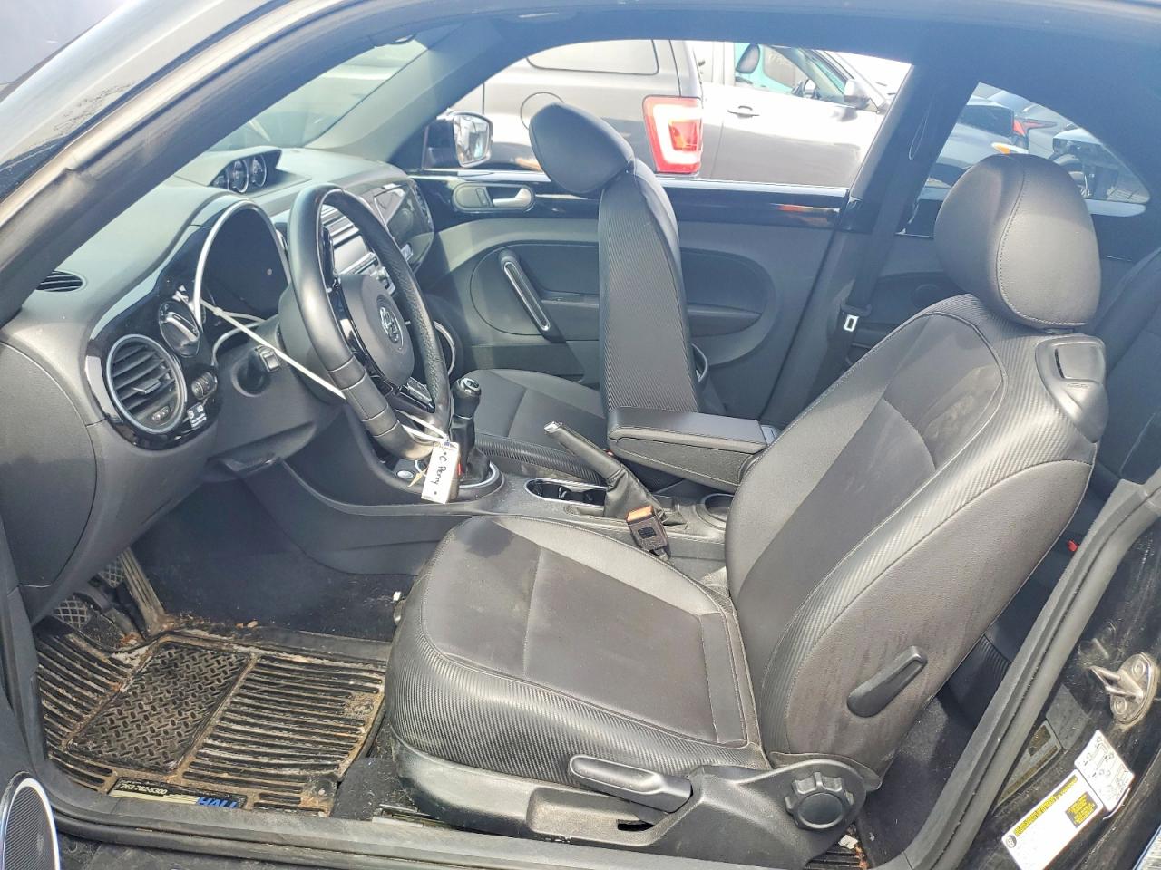 2013 Volkswagen Beetle Black vin: 3VWRL7AT1DM607914