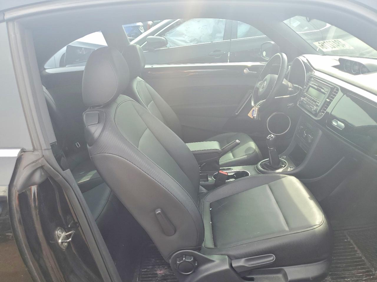 2013 Volkswagen Beetle Black vin: 3VWRL7AT1DM607914