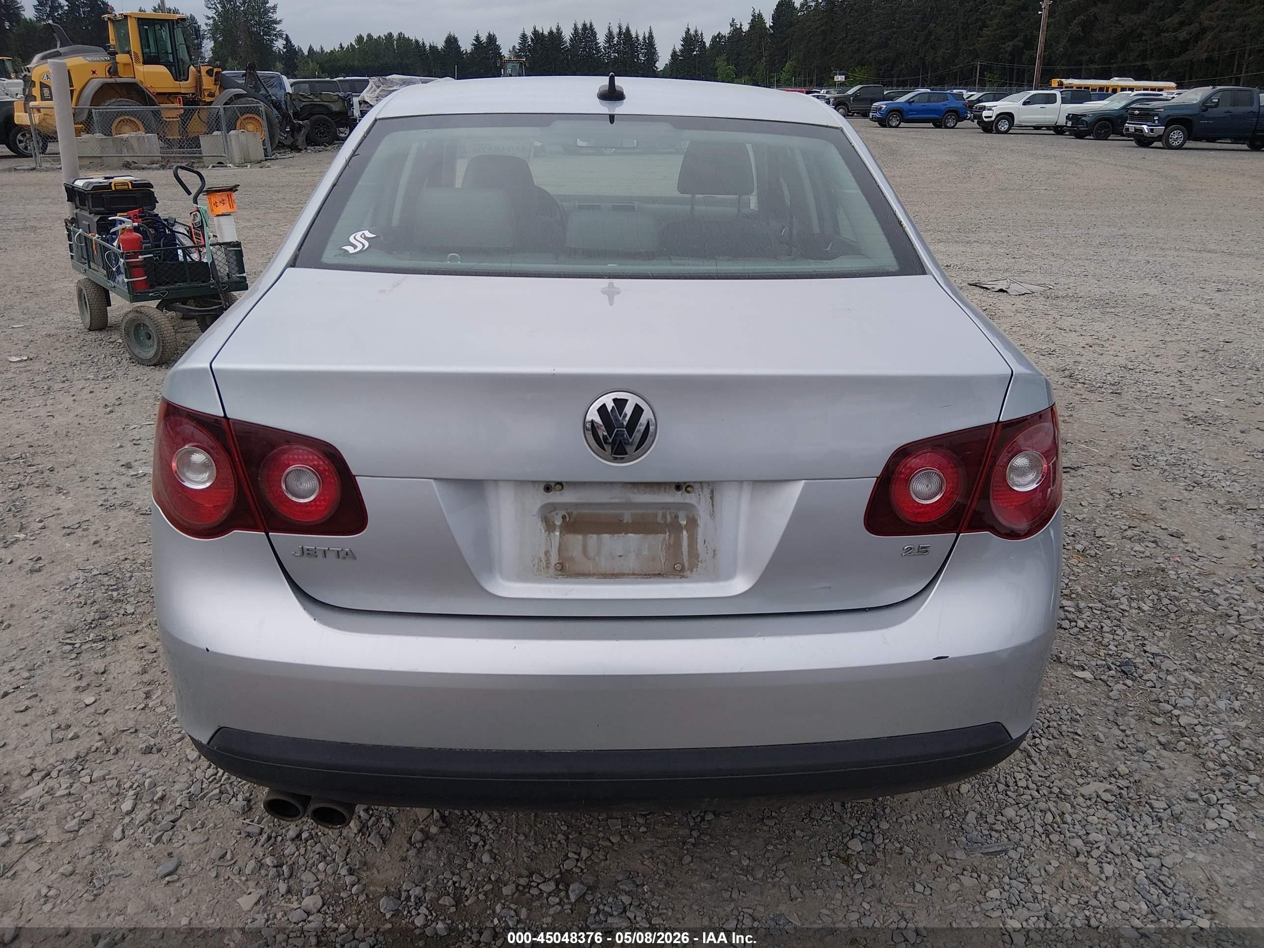 2008 Volkswagen Jetta Se/sel Silver vin: 3VWRM71K08M070124