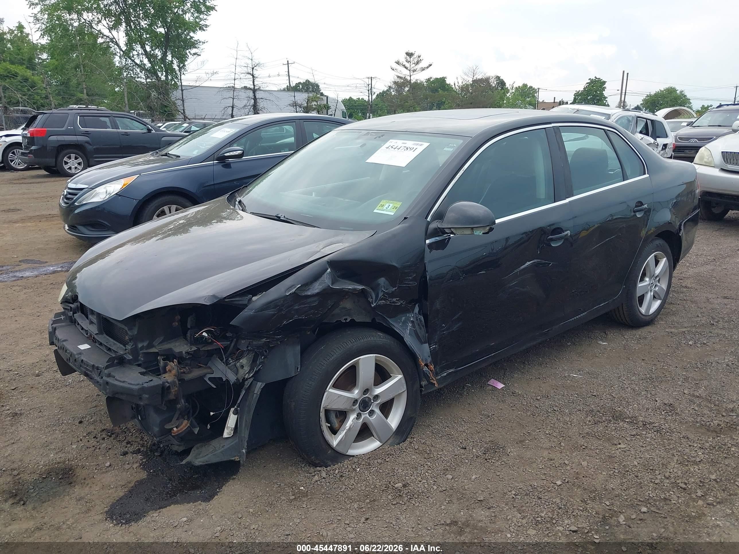 2009 Volkswagen Jetta Se Black vin: 3VWRM71K09M025170