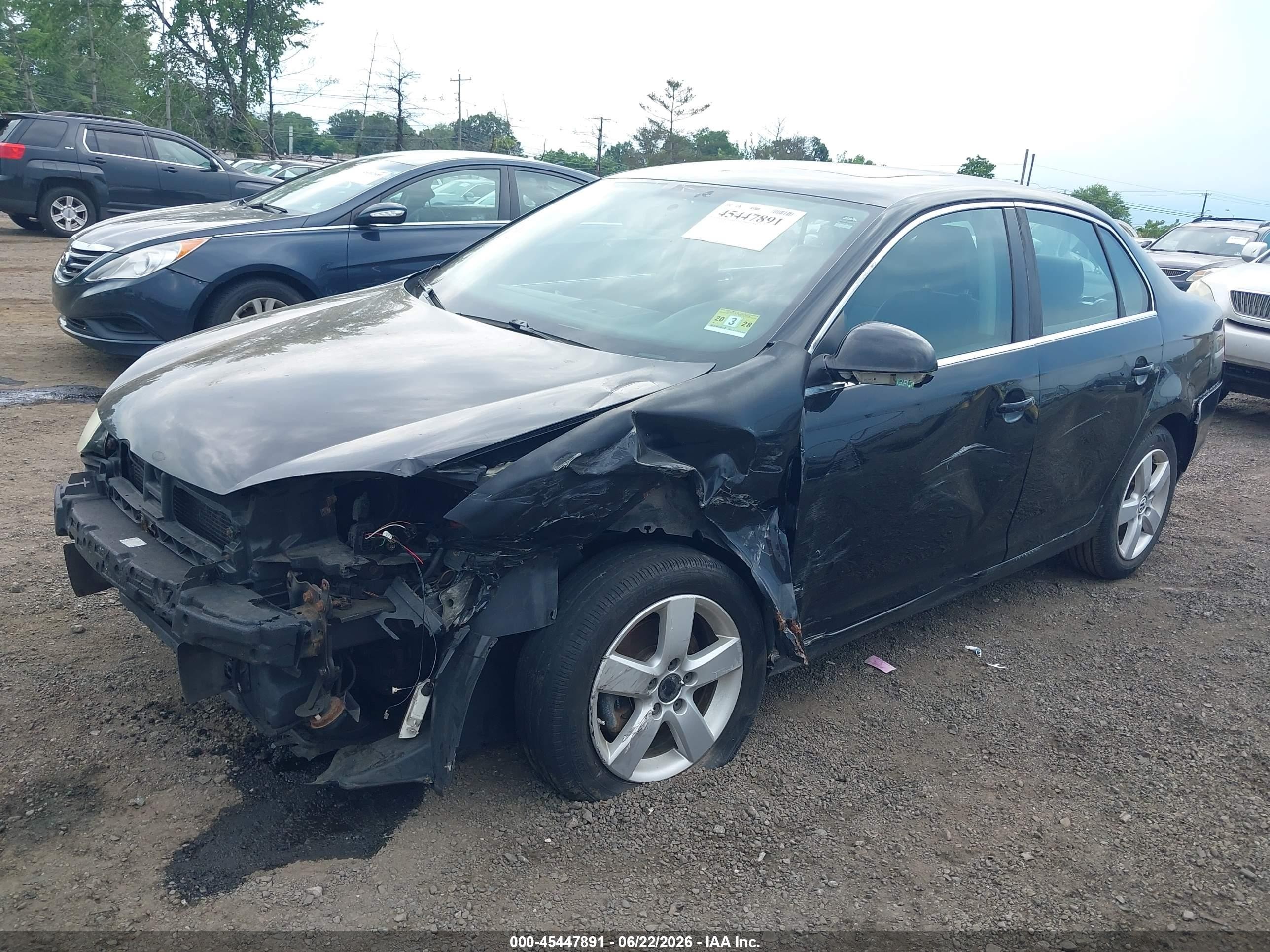 2009 Volkswagen Jetta Se Black vin: 3VWRM71K09M025170