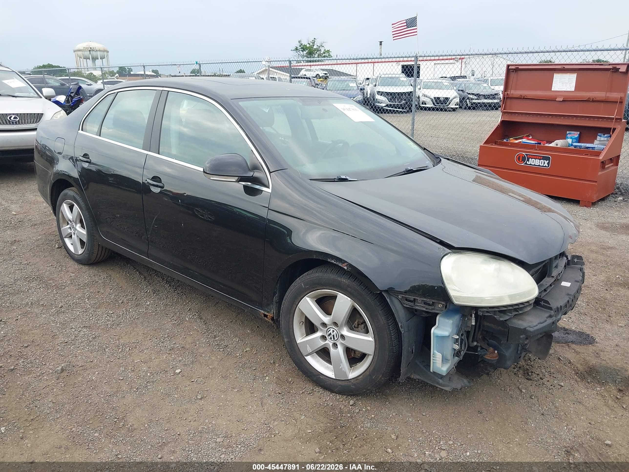 2009 Volkswagen Jetta Se Black vin: 3VWRM71K09M025170