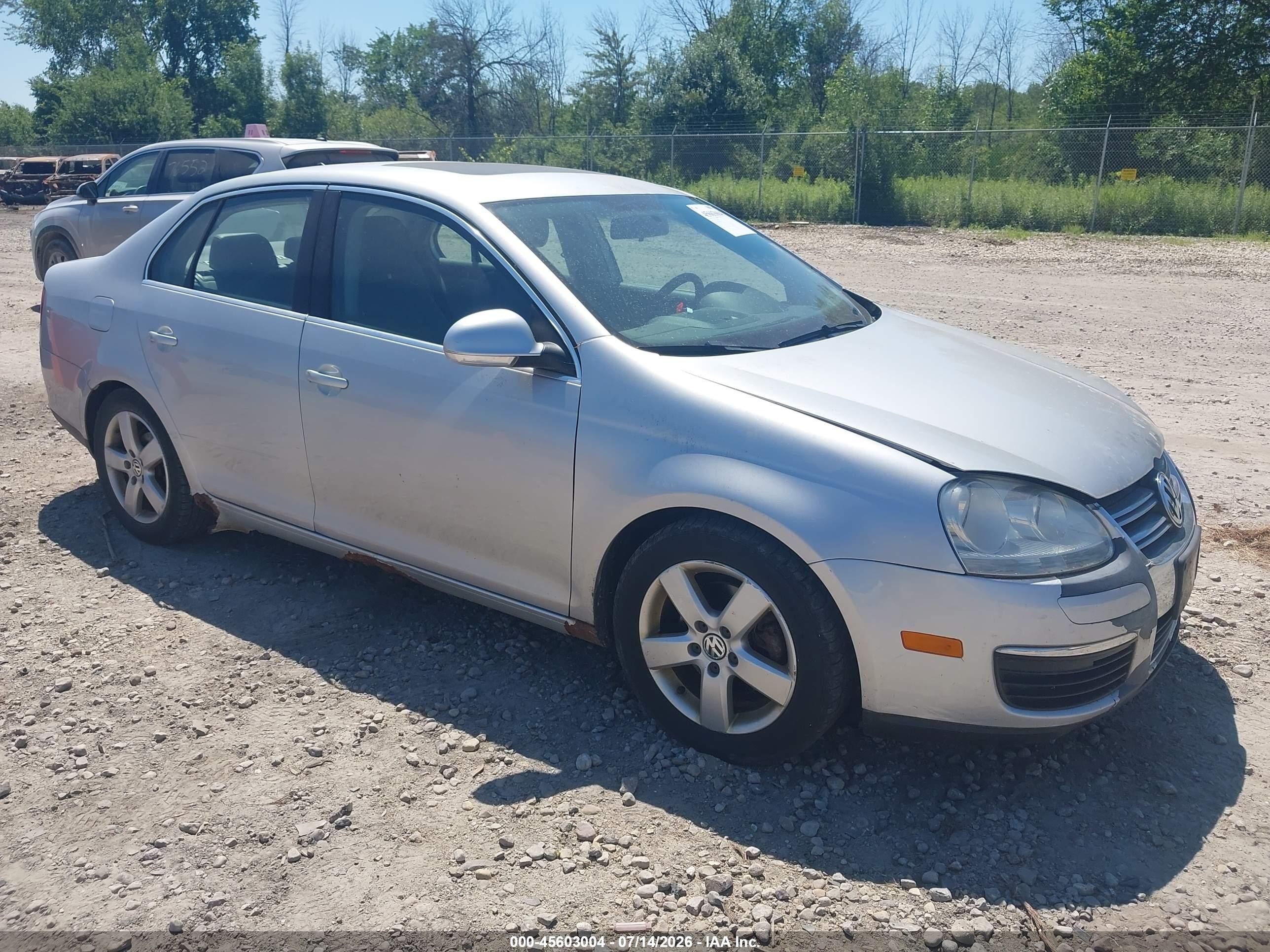 2009 Volkswagen Jetta Se/sel Silver vin: 3VWRM71K09M062672