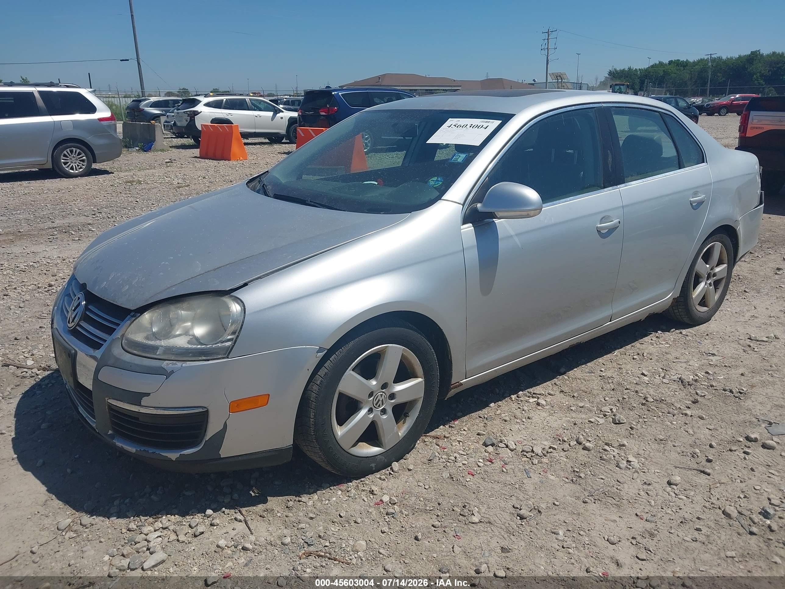 2009 Volkswagen Jetta Se/sel Silver vin: 3VWRM71K09M062672