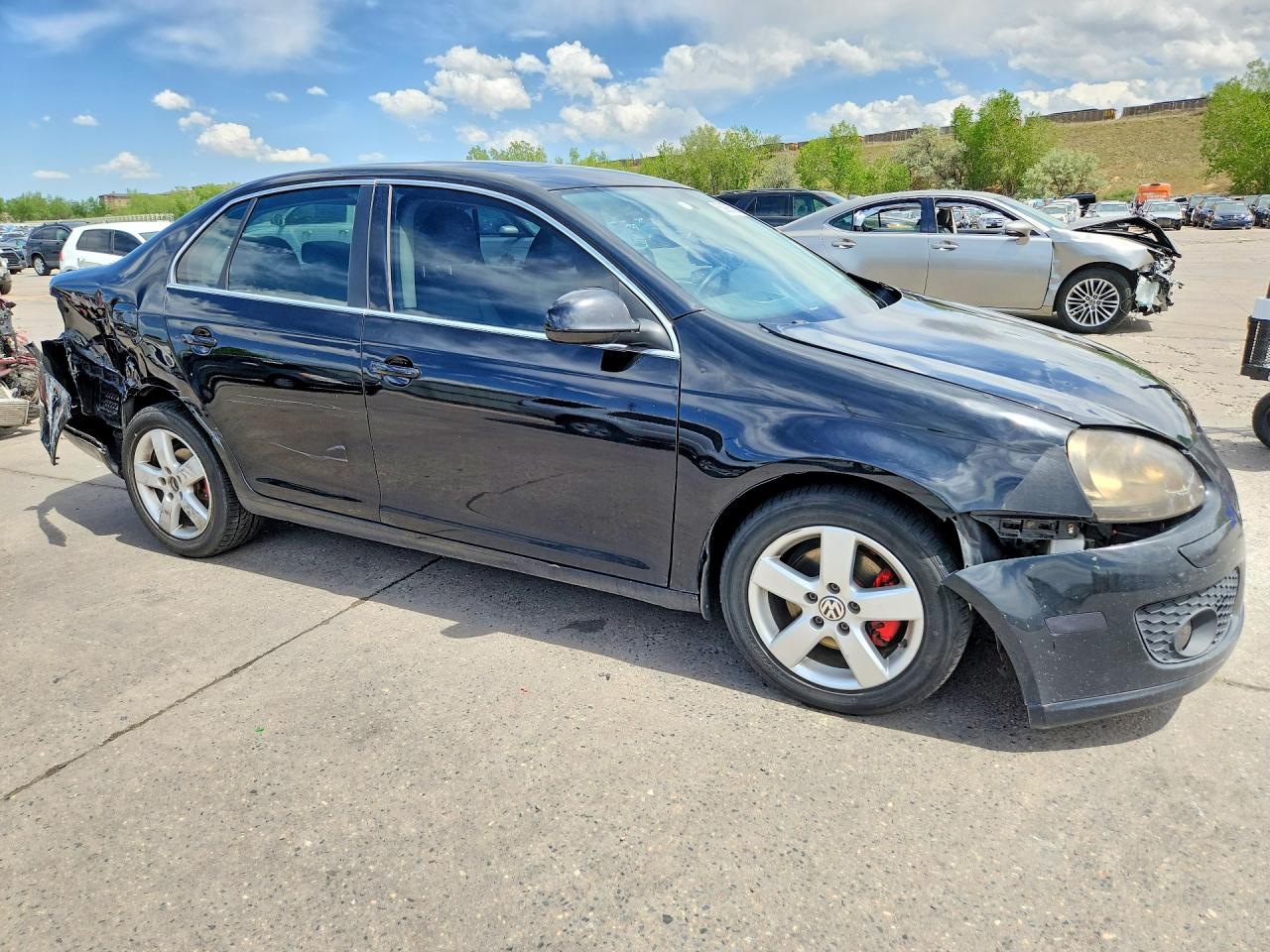 2009 Volkswagen Jetta Se Black vin: 3VWRM71K09M137628