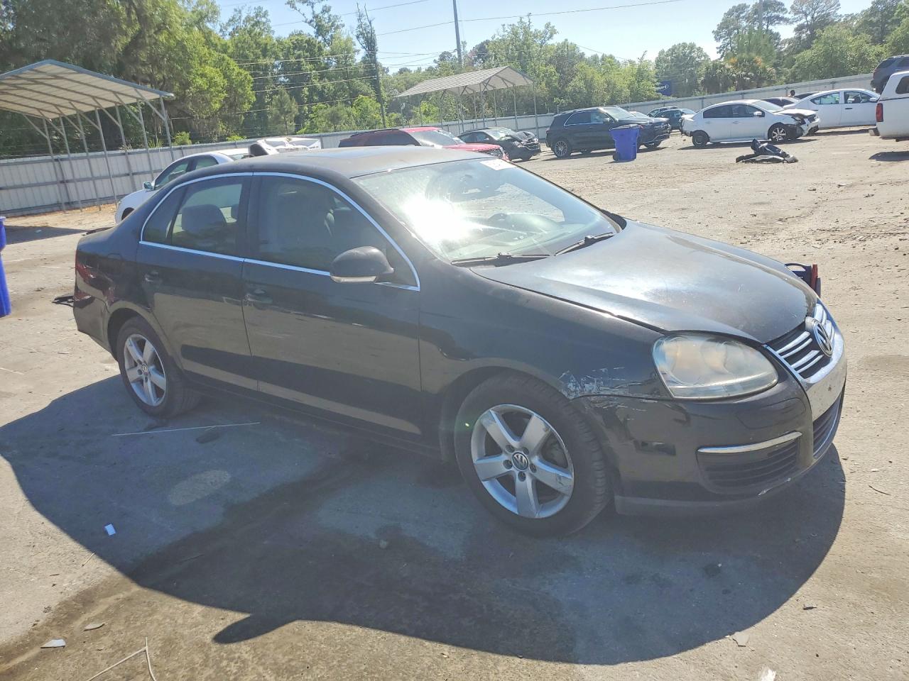 2009 Volkswagen Jetta Se Black vin: 3VWRM71K09M146457