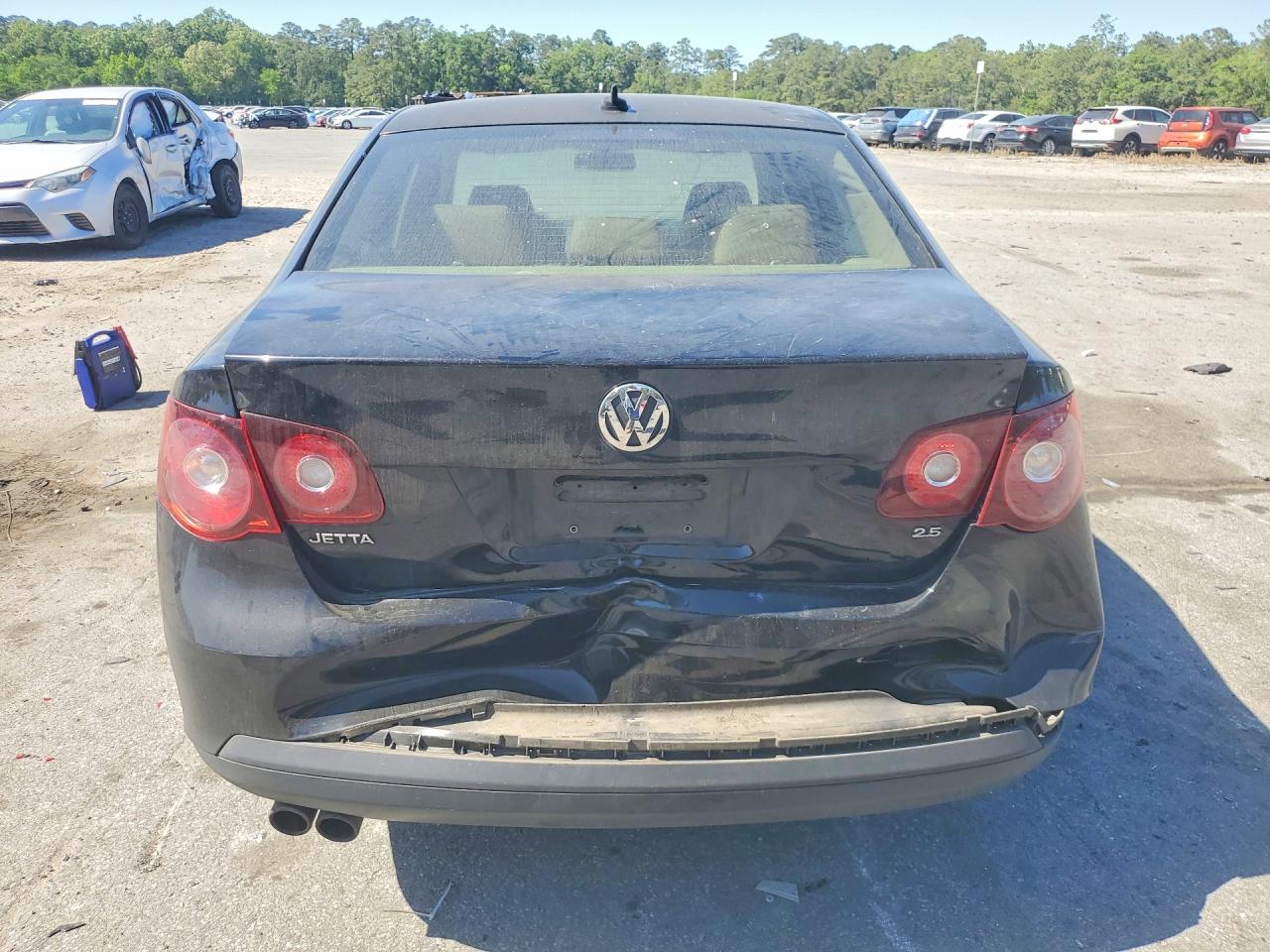 2009 Volkswagen Jetta Se Black vin: 3VWRM71K09M146457