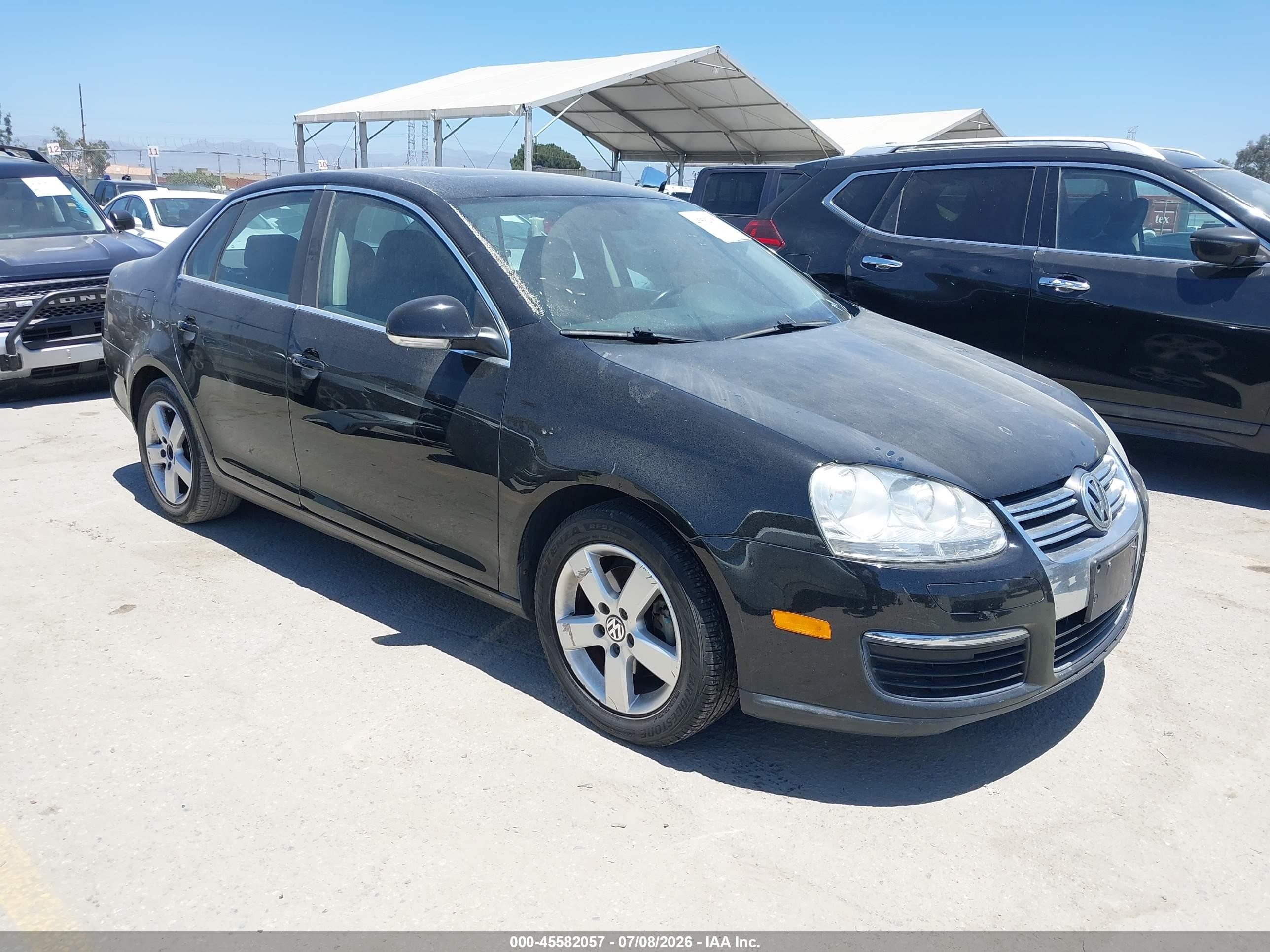 2008 Volkswagen Jetta Se Черный vin: 3VWRM71K18M058340