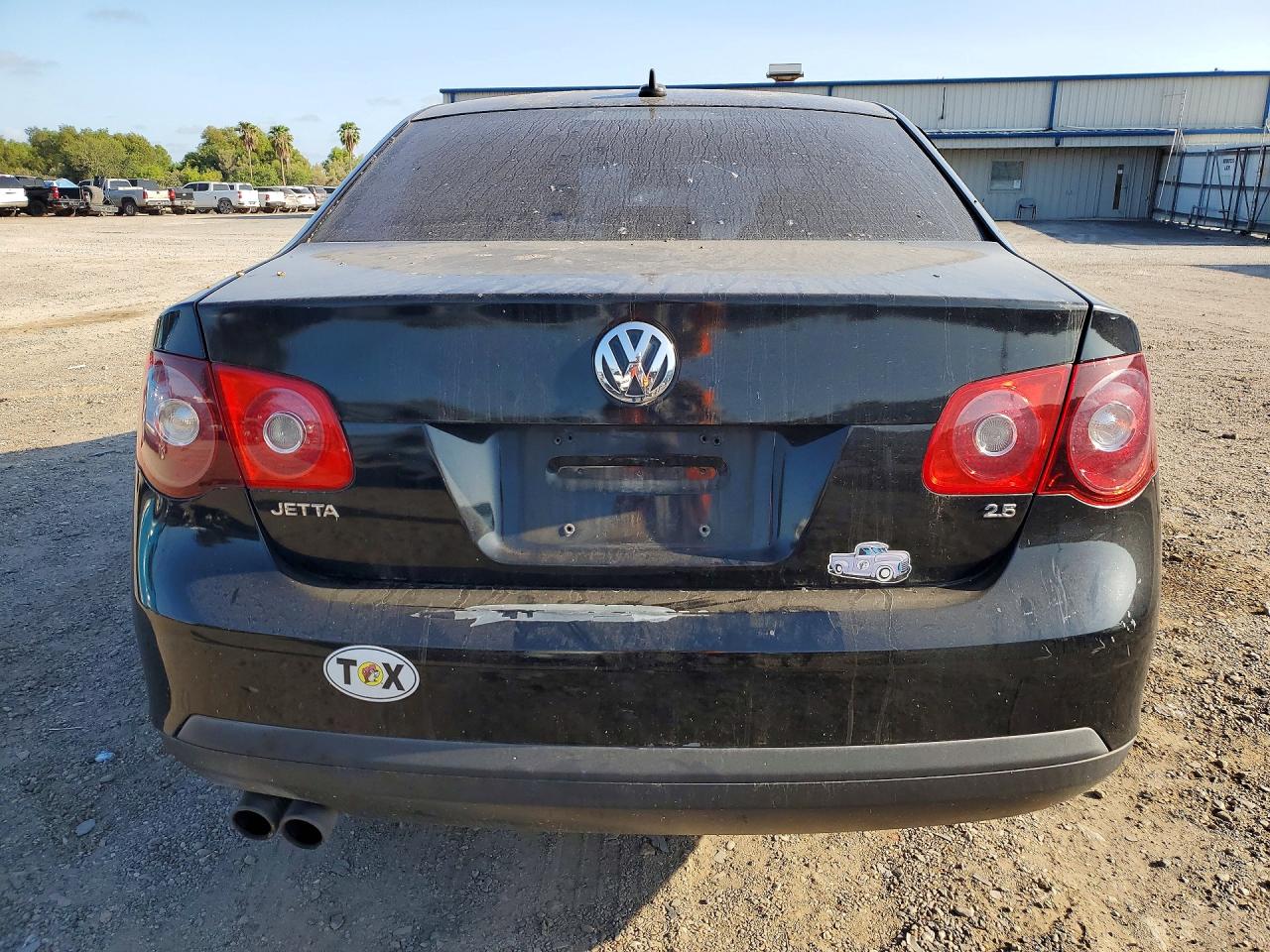 2008 Volkswagen Jetta Se Black vin: 3VWRM71K18M058919