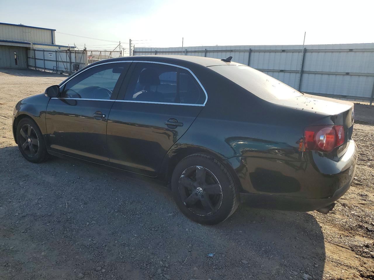 2008 Volkswagen Jetta Se Black vin: 3VWRM71K18M058919