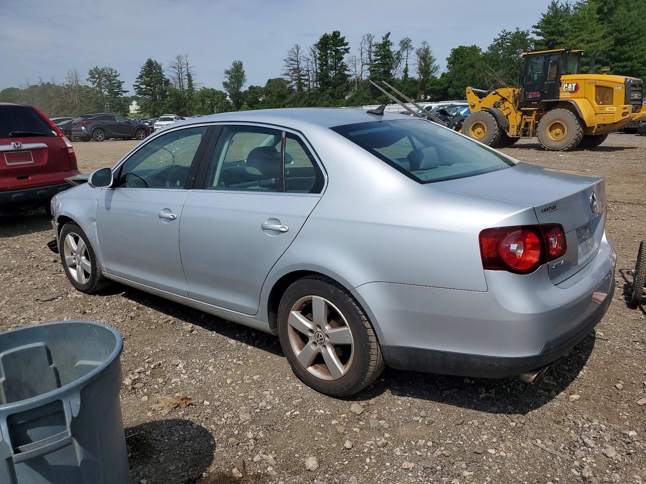 2008 Volkswagen Jetta Se Silver vin: 3VWRM71K18M072481