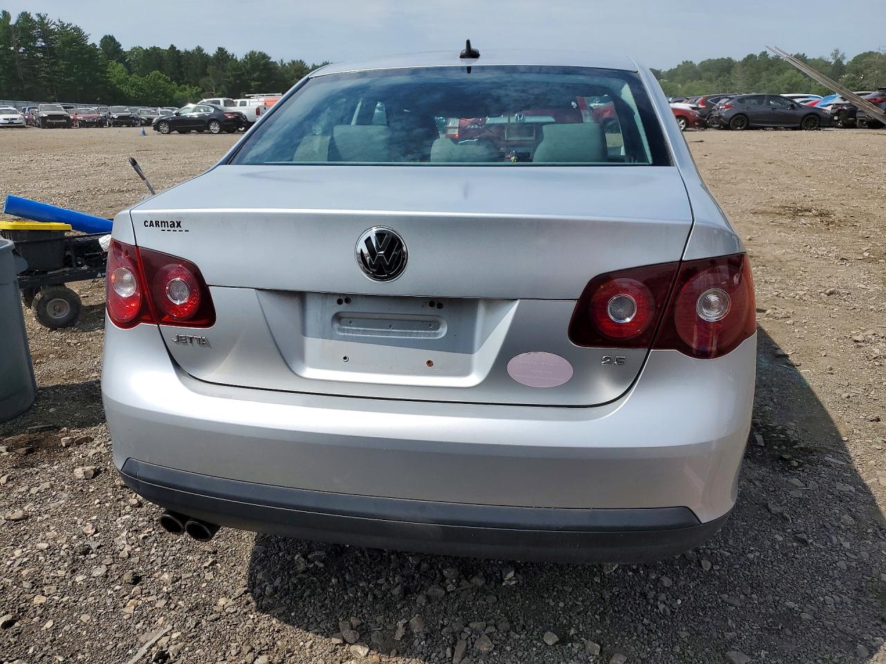 2008 Volkswagen Jetta Se Silver vin: 3VWRM71K18M072481