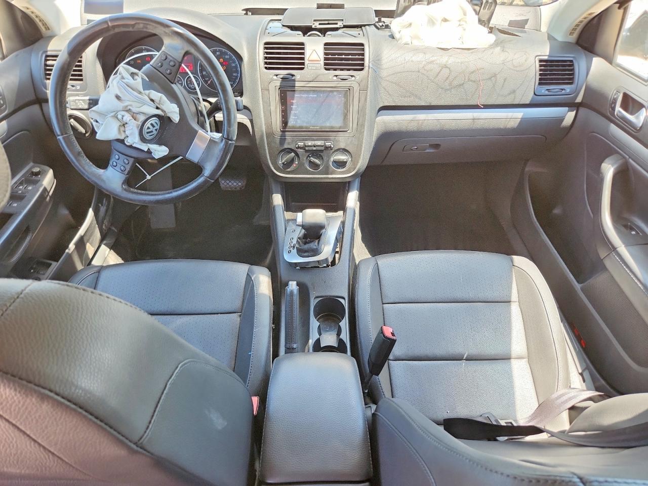 2008 Volkswagen Jetta Se Black vin: 3VWRM71K18M094948