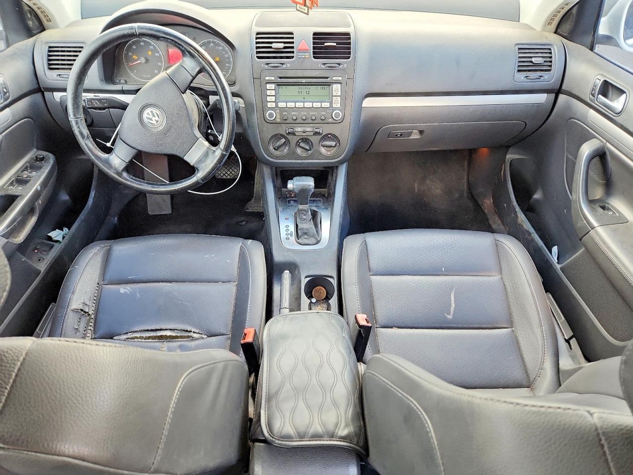 2008 Volkswagen Jetta Se White vin: 3VWRM71K28M071601