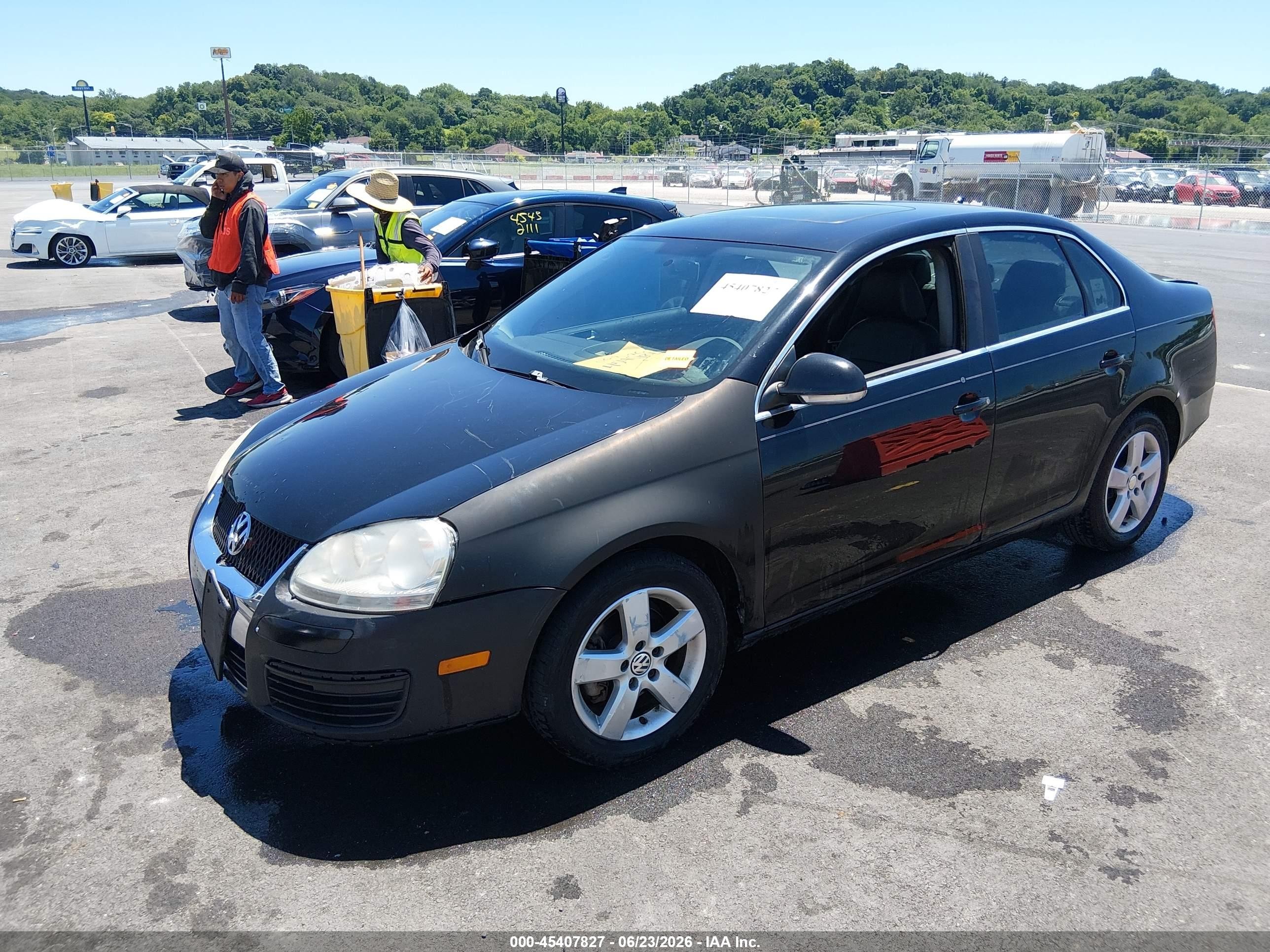 2009 Volkswagen Jetta Se Black vin: 3VWRM71K29M137470