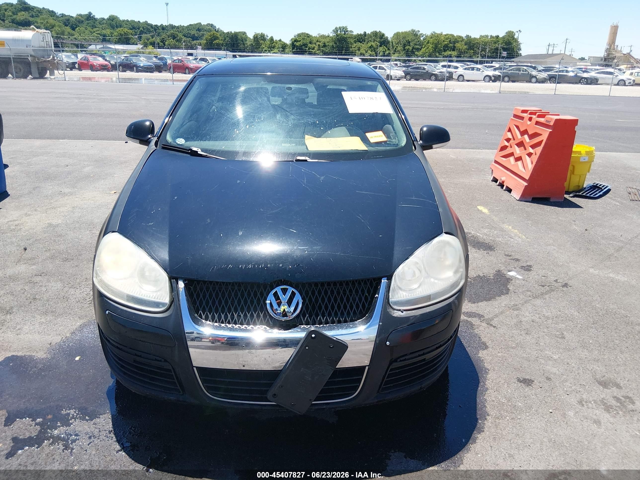 2009 Volkswagen Jetta Se Black vin: 3VWRM71K29M137470
