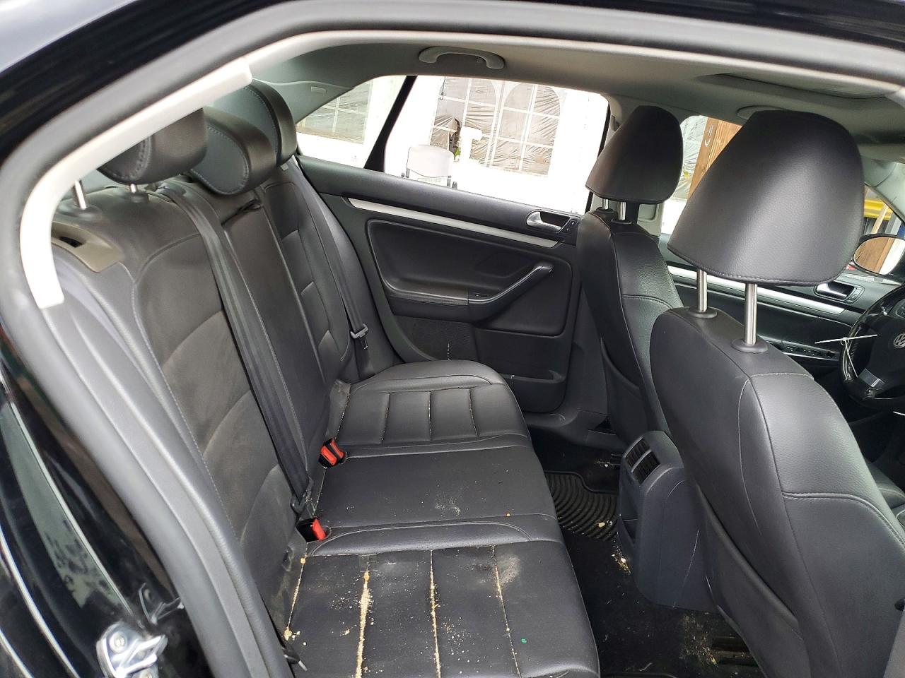 2009 Volkswagen Jetta Se Black vin: 3VWRM71K29M162210