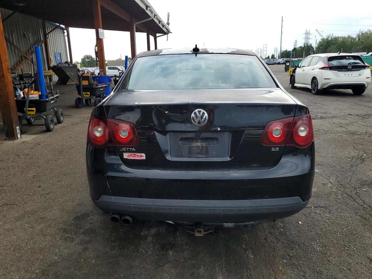 2009 Volkswagen Jetta Se Black vin: 3VWRM71K29M162210