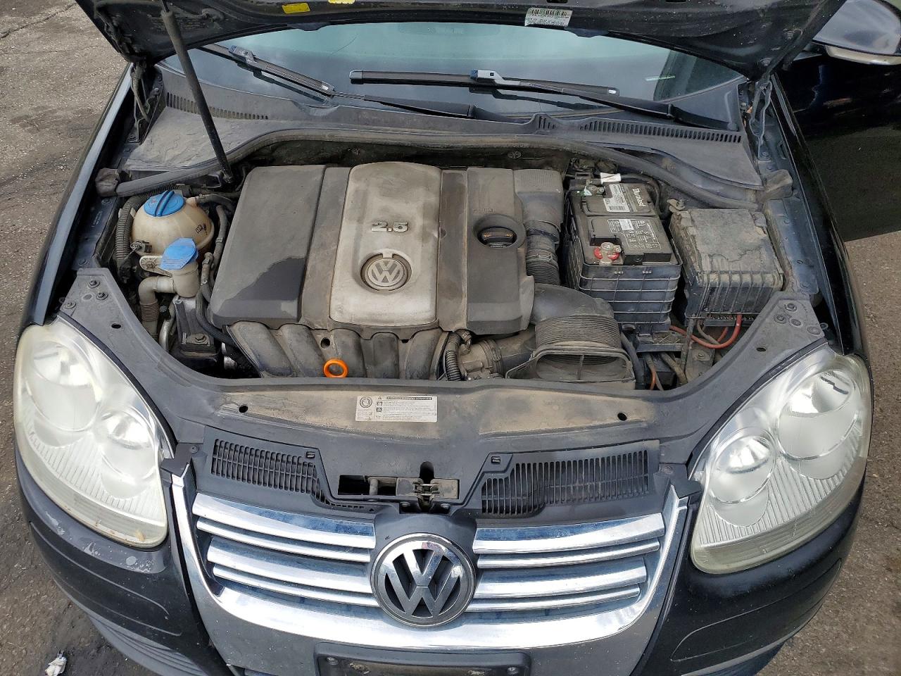 2009 Volkswagen Jetta Se Black vin: 3VWRM71K29M162210