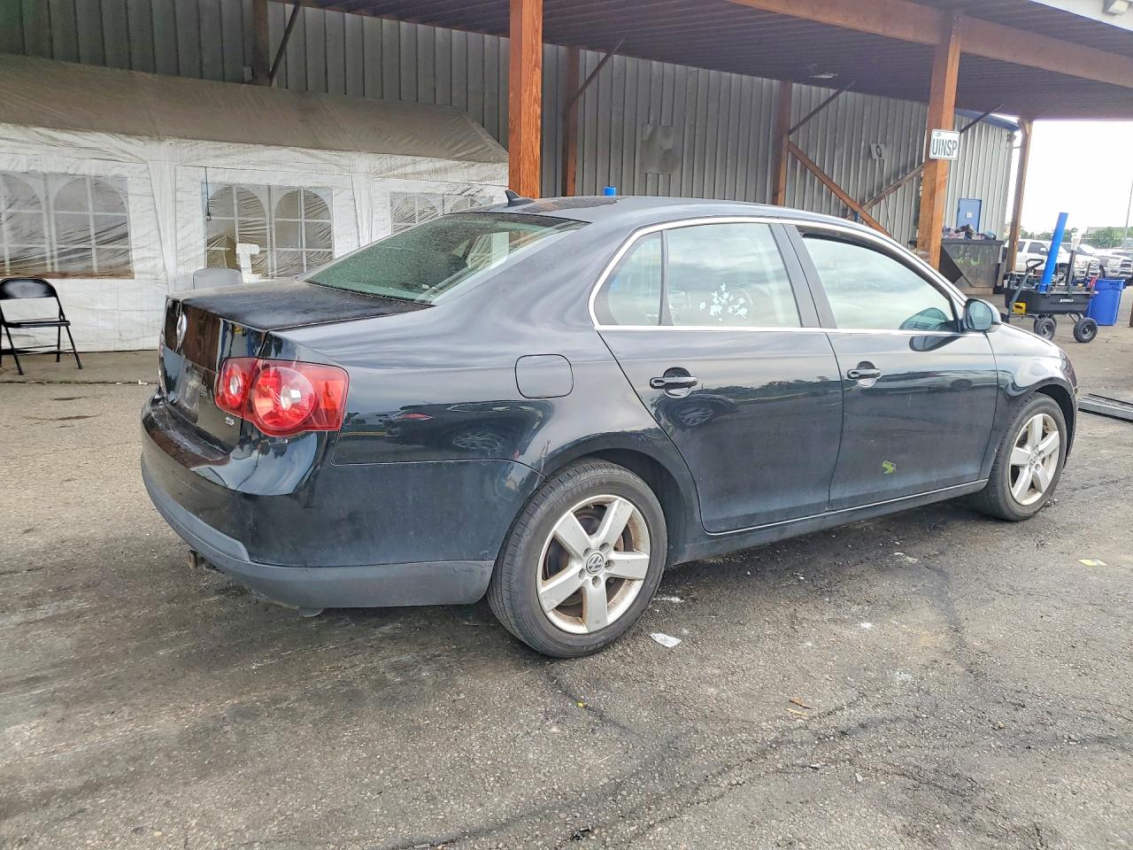 2009 Volkswagen Jetta Se Black vin: 3VWRM71K29M162210