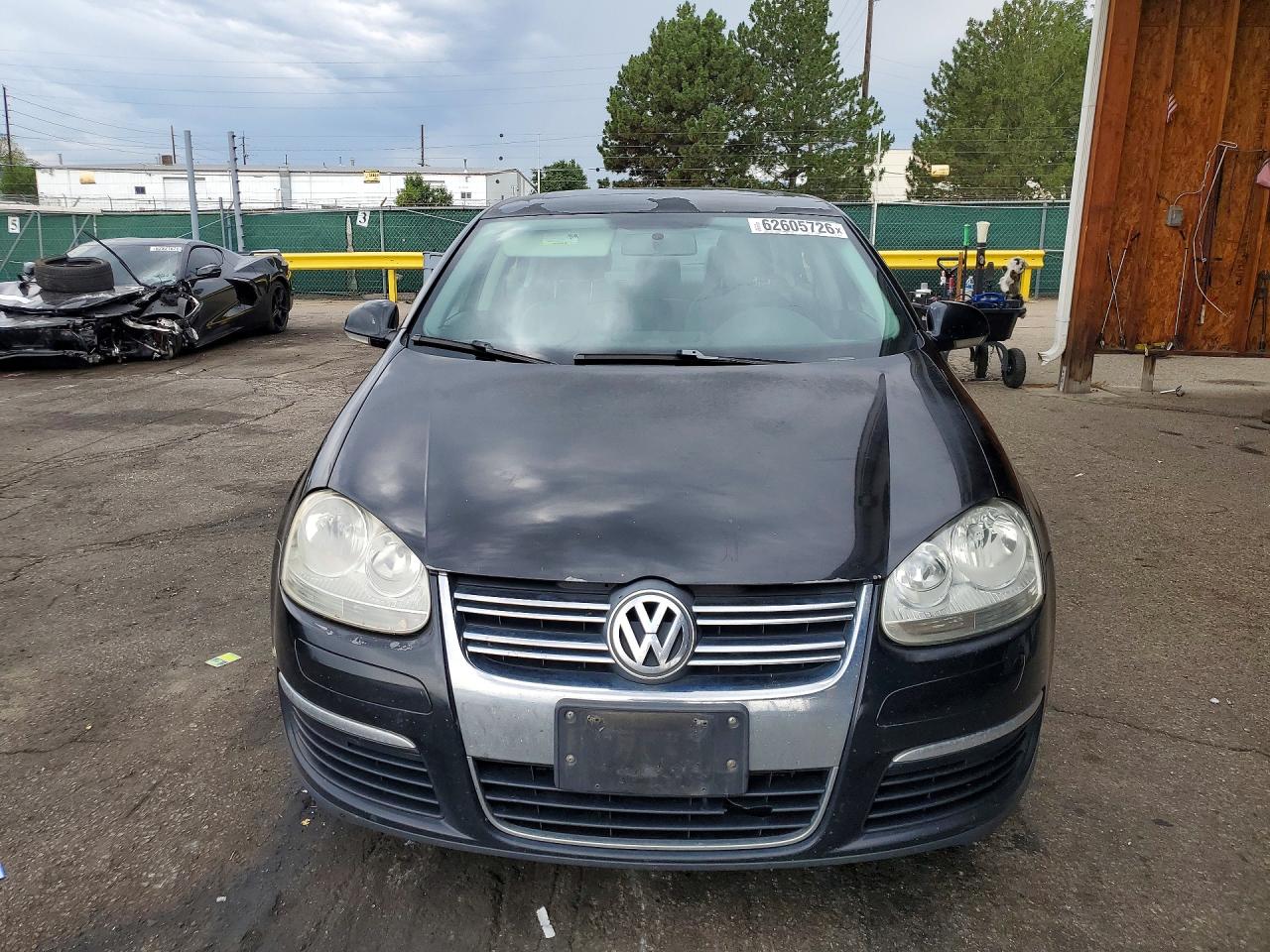 2009 Volkswagen Jetta Se Black vin: 3VWRM71K29M162210