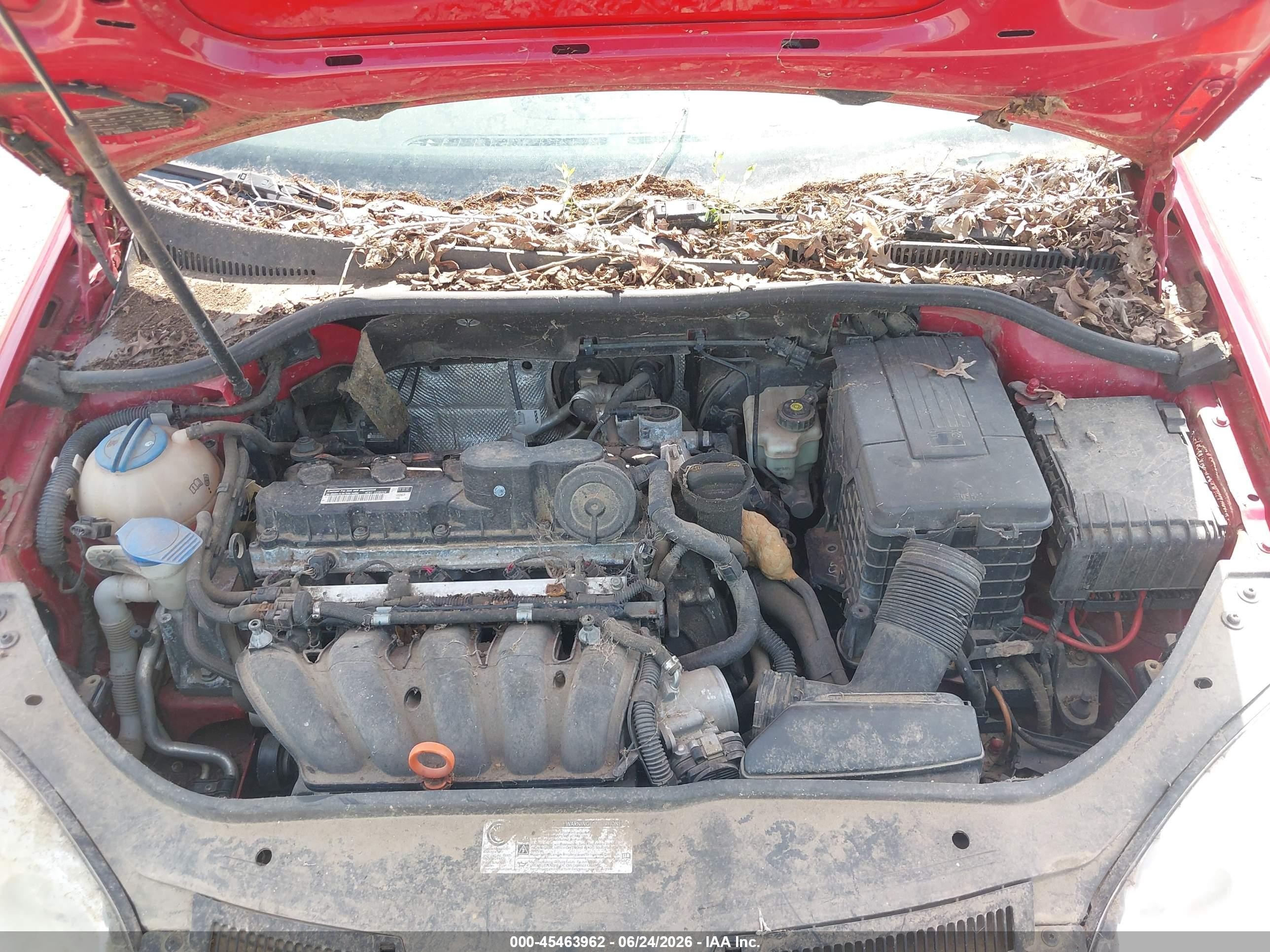 2009 Volkswagen Jetta Se Red vin: 3VWRM71K29M168783