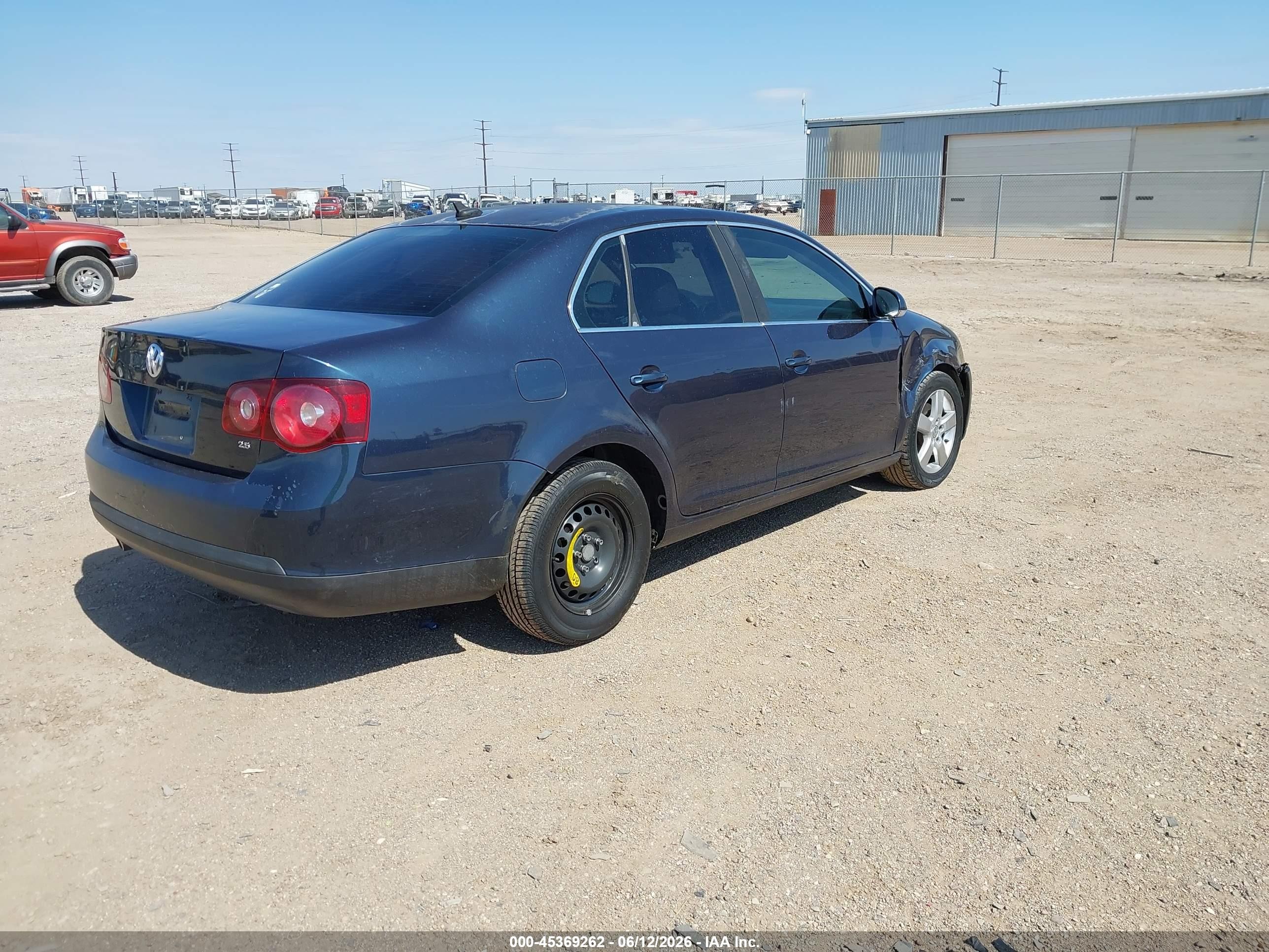 2008 Volkswagen Jetta Se/sel Blue vin: 3VWRM71K38M070425